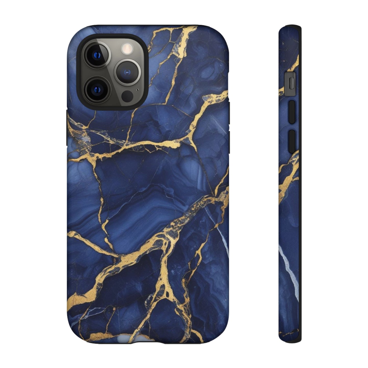 Indigo Marble Tough Cases