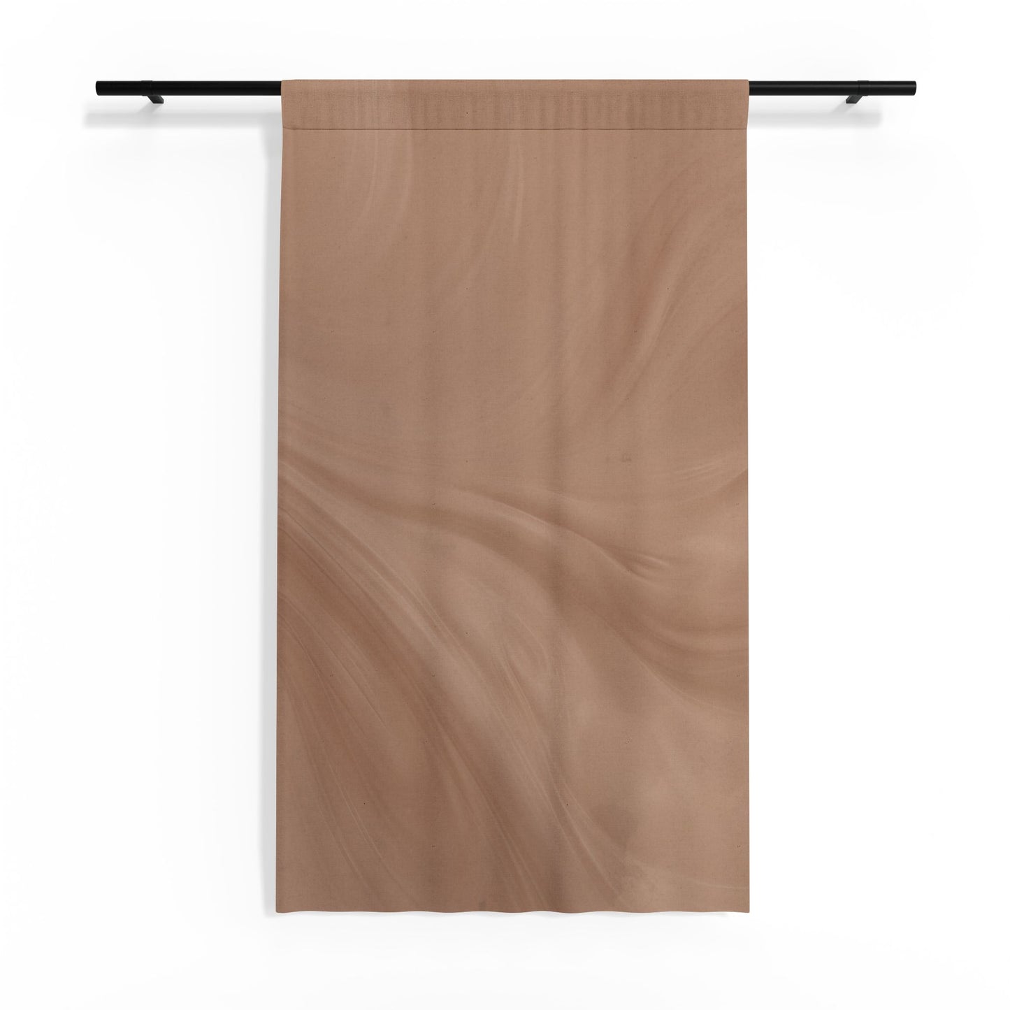 Mocha Bliss - Lightweight Drapery Panel for Living Room, Bedroom & Cozy Minimalist Decor