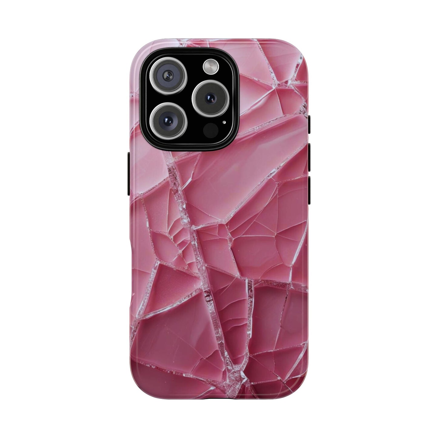 Crack'd (Pink) Tough Cases