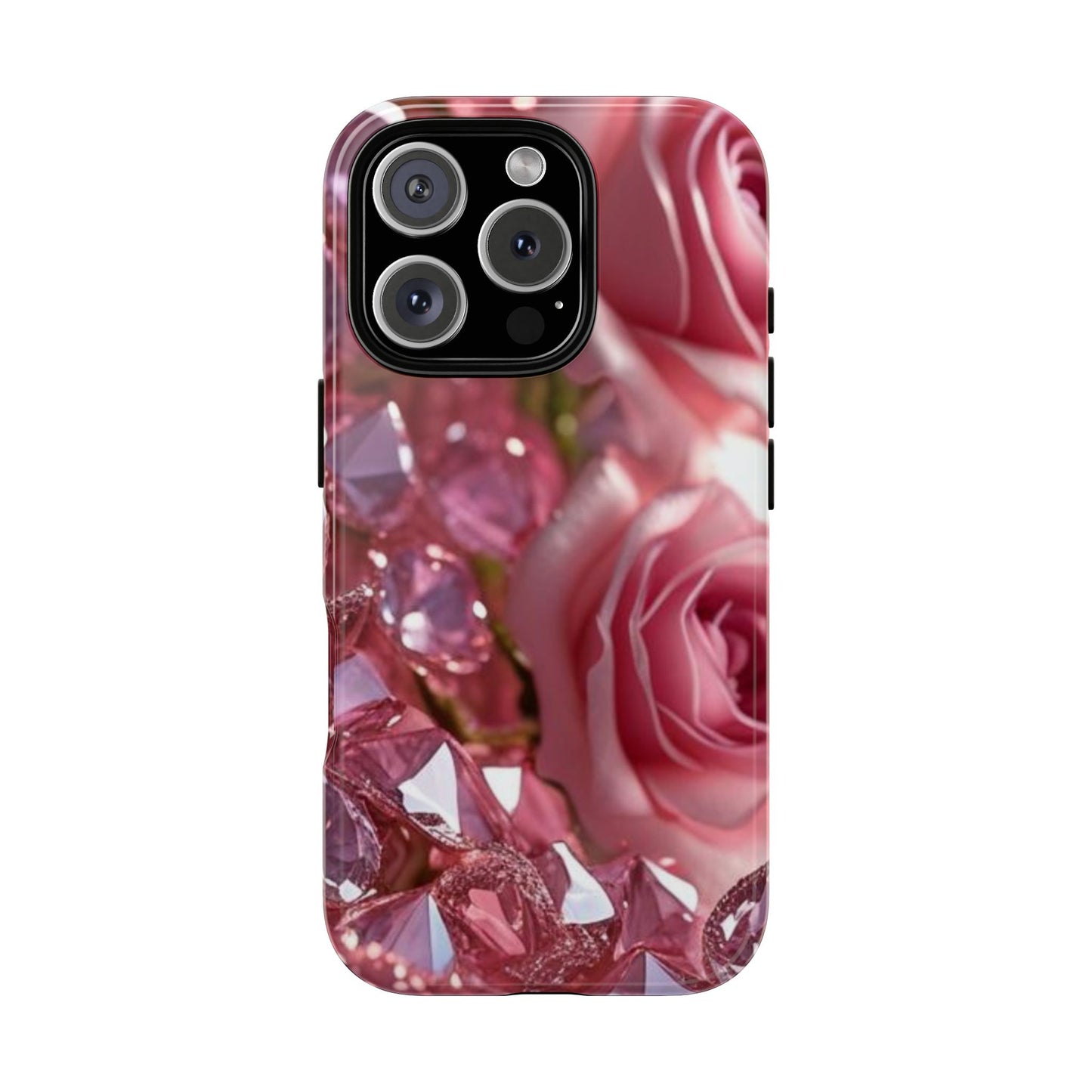 Pink Diamonds & Petals Tough Cases