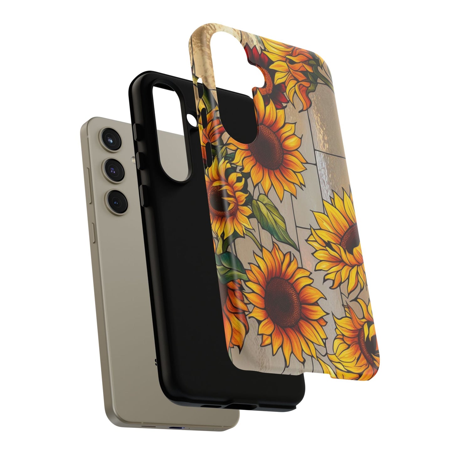 Rustic Sunflower Tough Cases