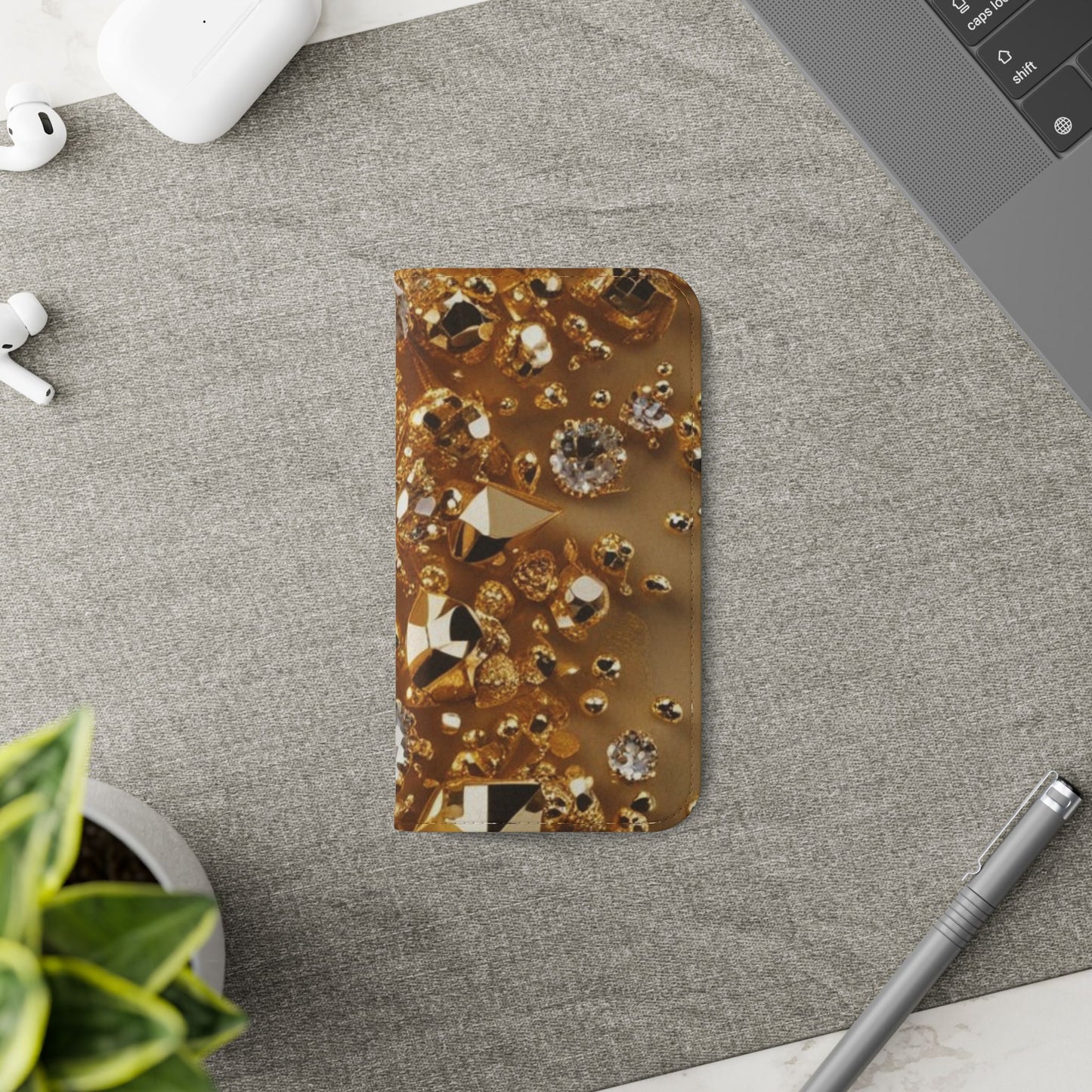 Golden Rush Flip Cases
