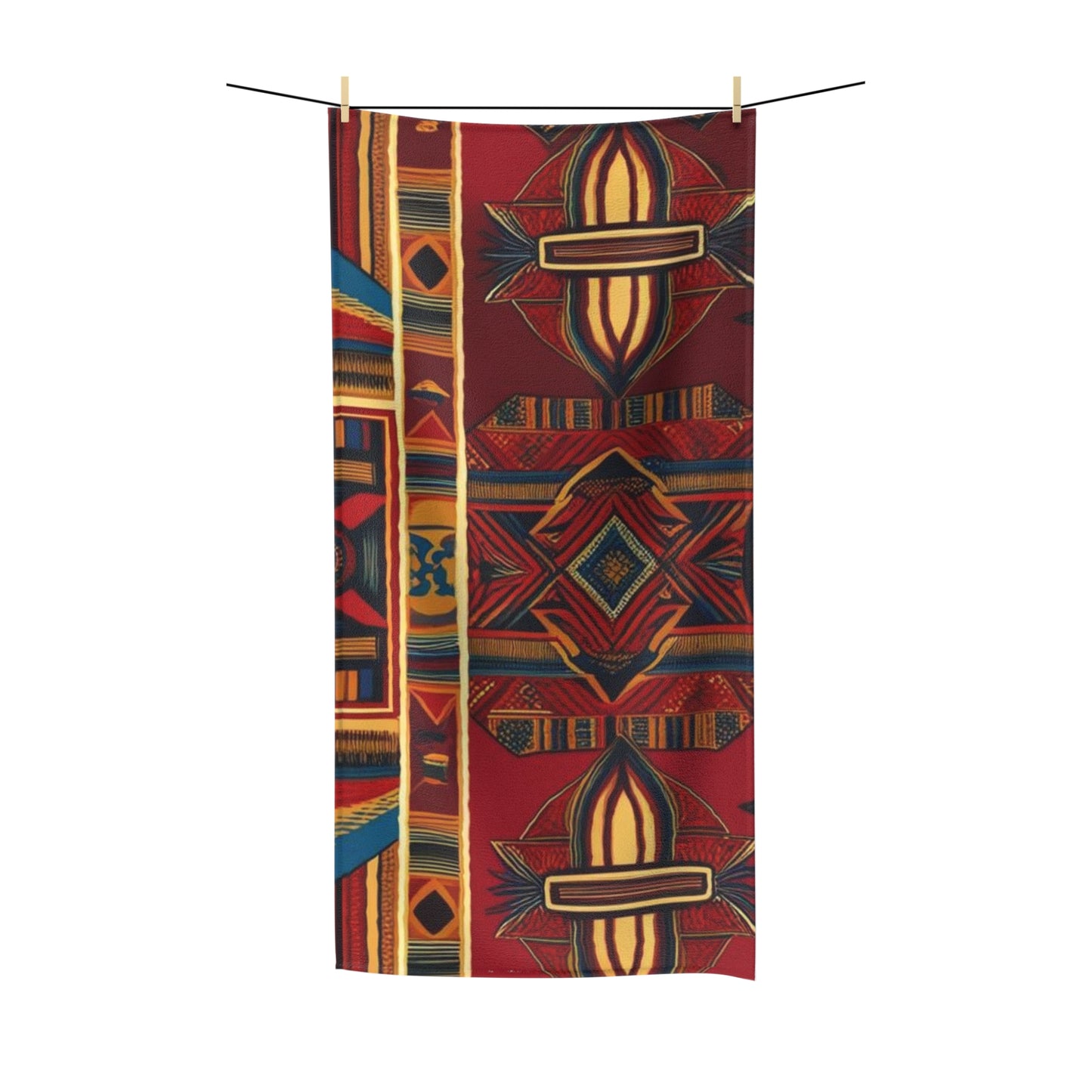 African Canvas 1 Polycotton Towel