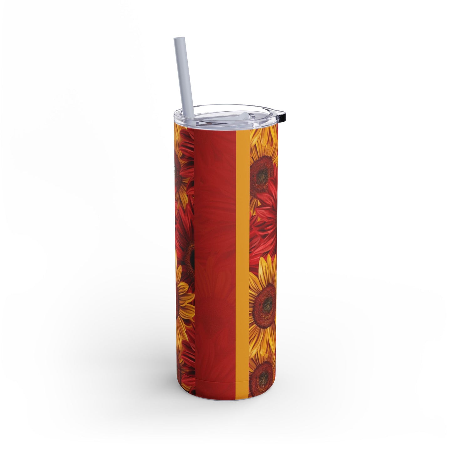 Crimson Gold Maars Maker Skinny Matte Tumbler, 20oz