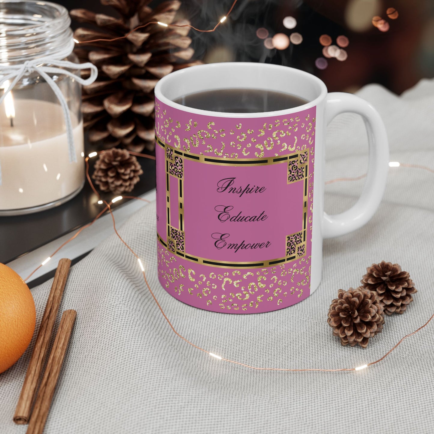 Inspire & Educate Ceramic Mug, (11oz, 15oz)