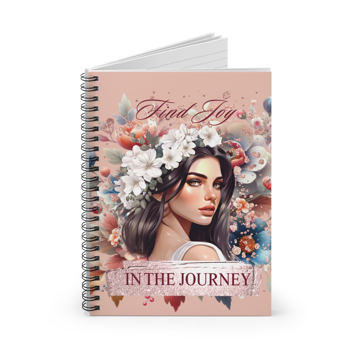 Find Joy 3 Spiral Notebook - Ruled Line