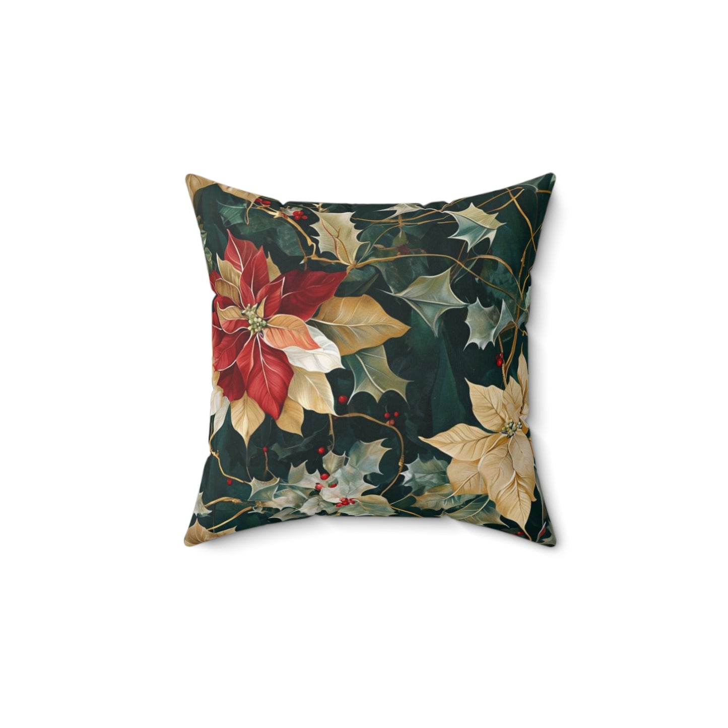 Berrie & Bliss Spun Polyester Square Pillow