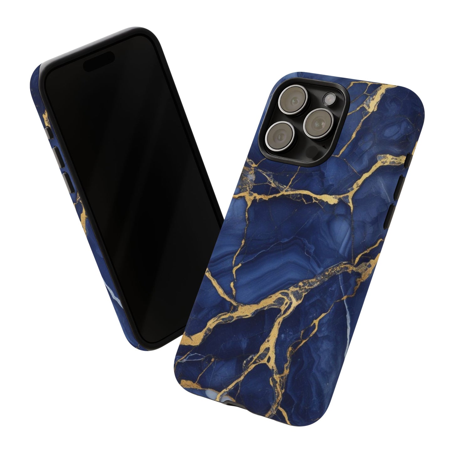 Indigo Marble Tough Cases