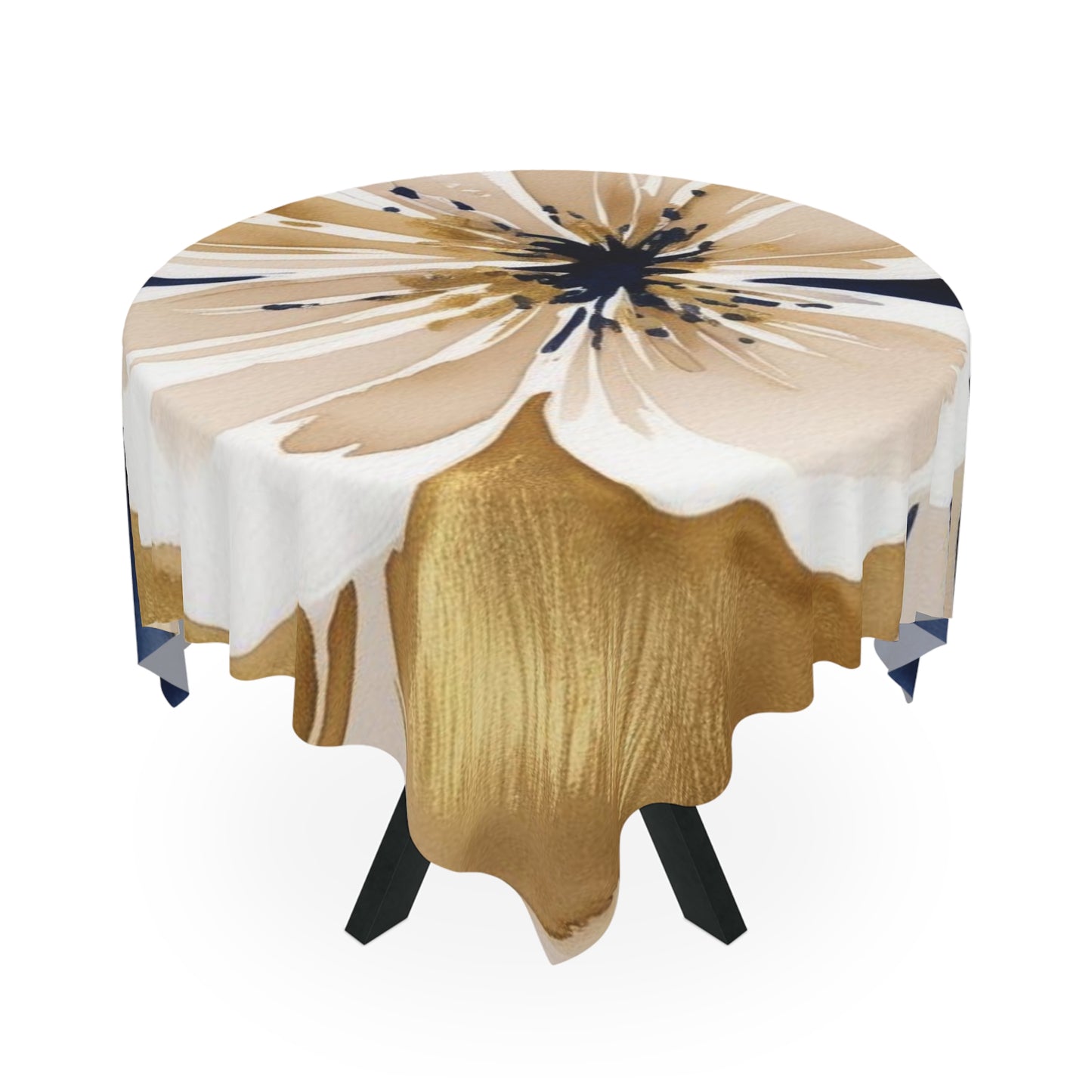 Abstract Floral Tablecloth