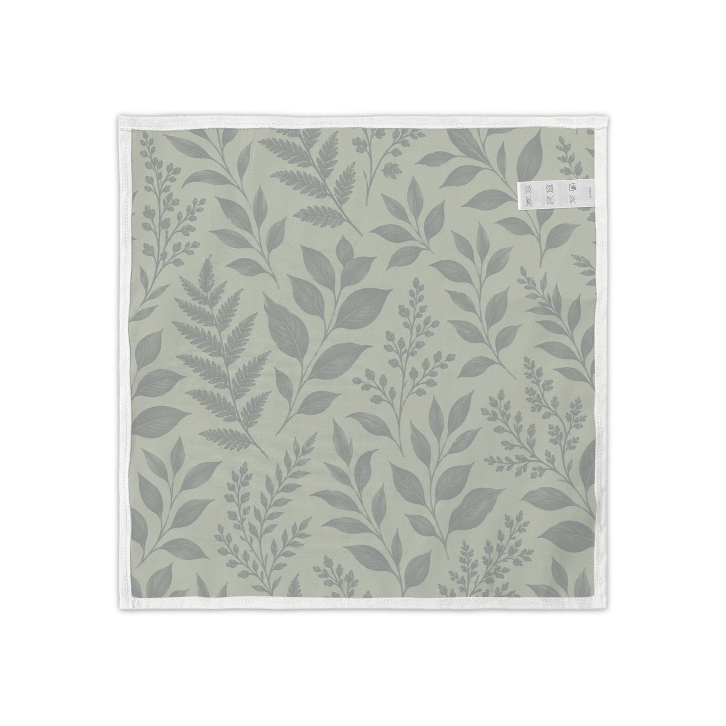 Green Botanical Leaf Napkins (Set of 4)