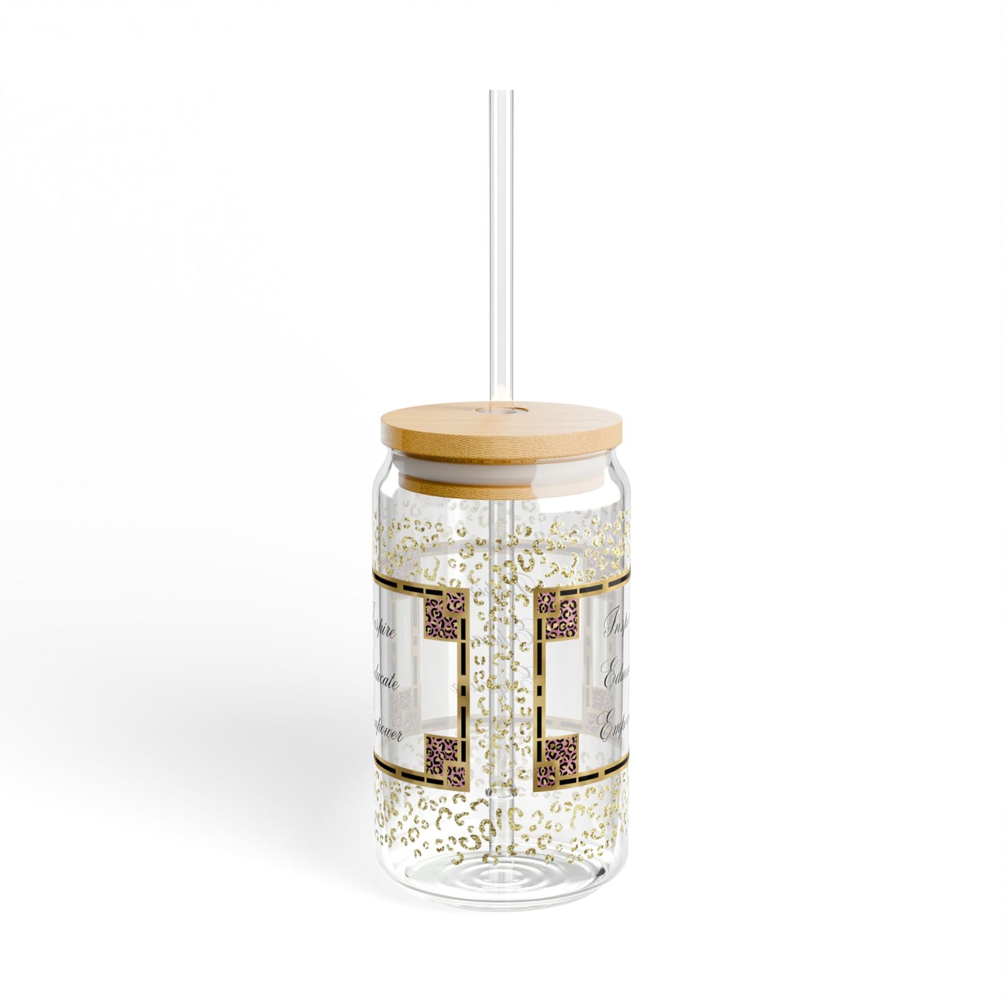 Inspire & Educate Sipper Glass, 16oz