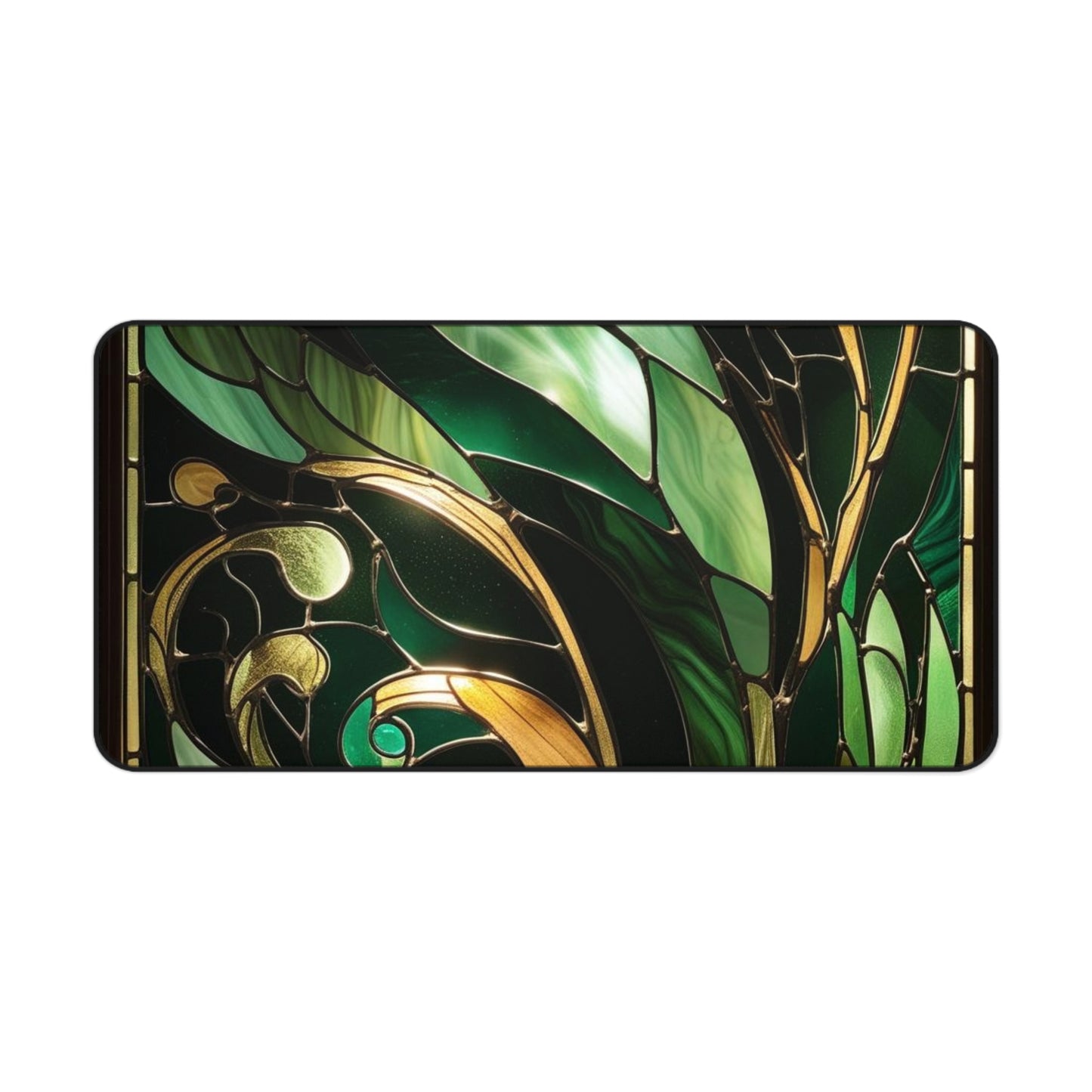 Emerald Reverie Desk Mat