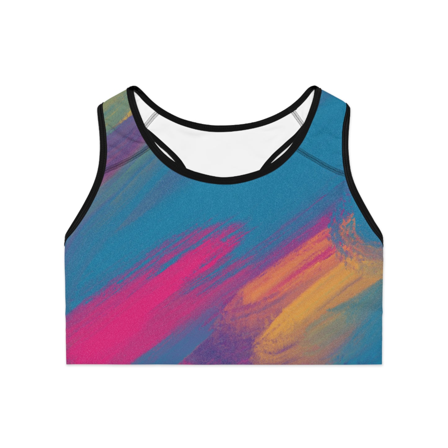 Color Splash Sports Bra (AOP)