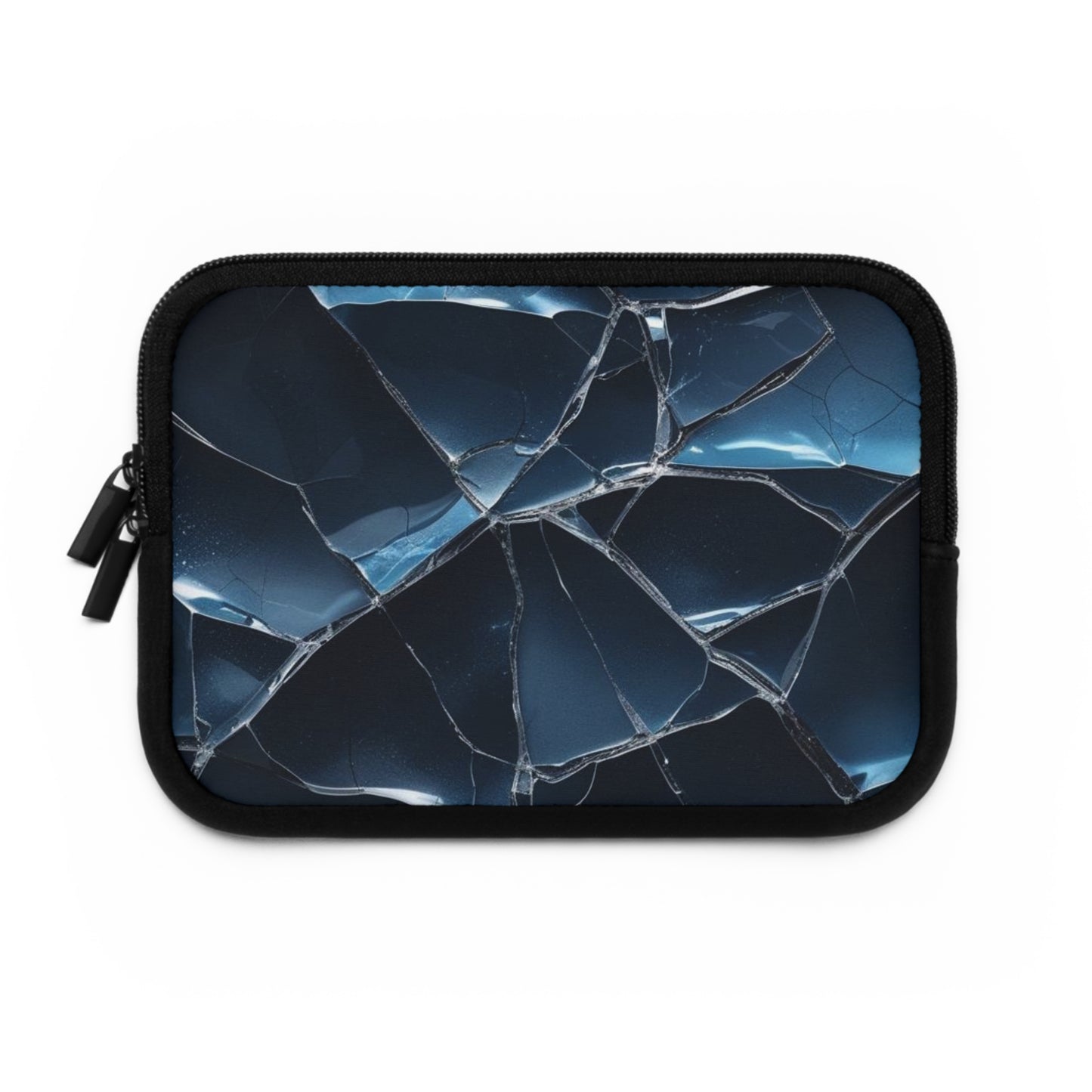 Crack'd (Dark Blue) Laptop Sleeve