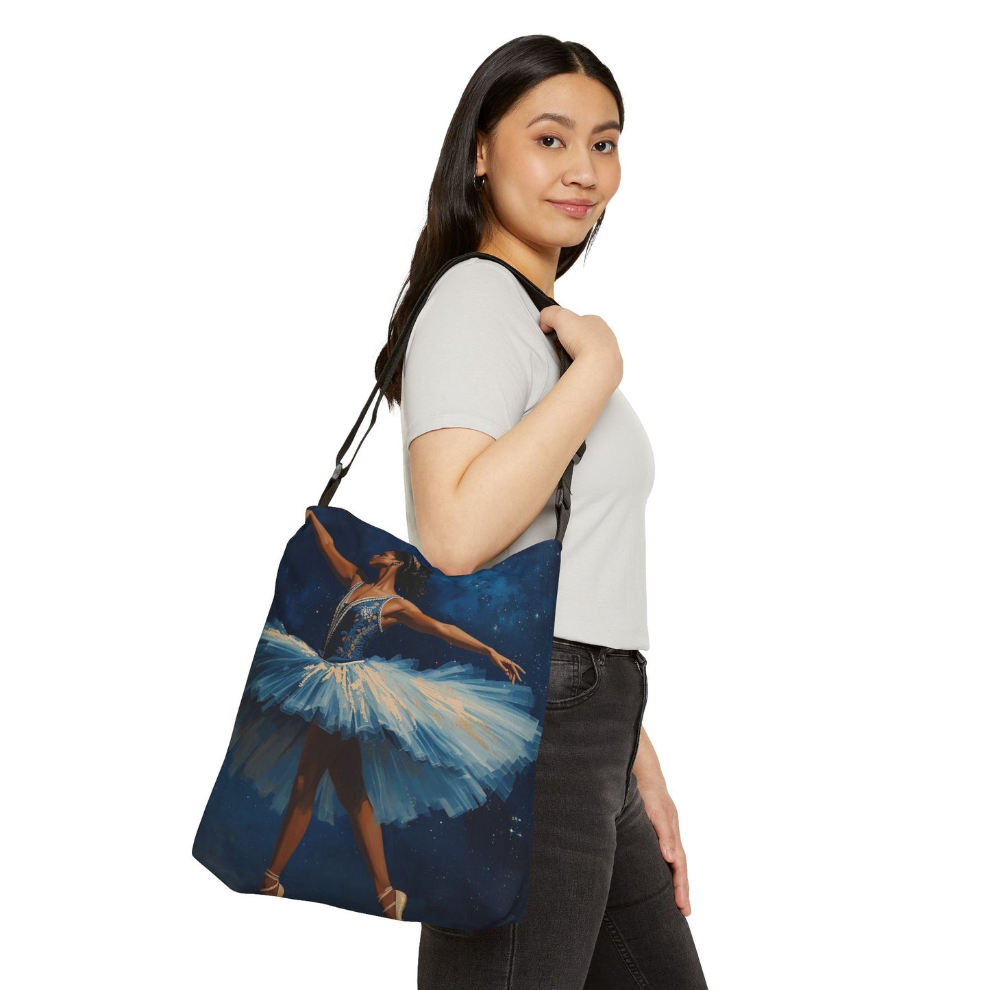 Dancing in the Stars 1 Adjustable Tote Bag (AOP)