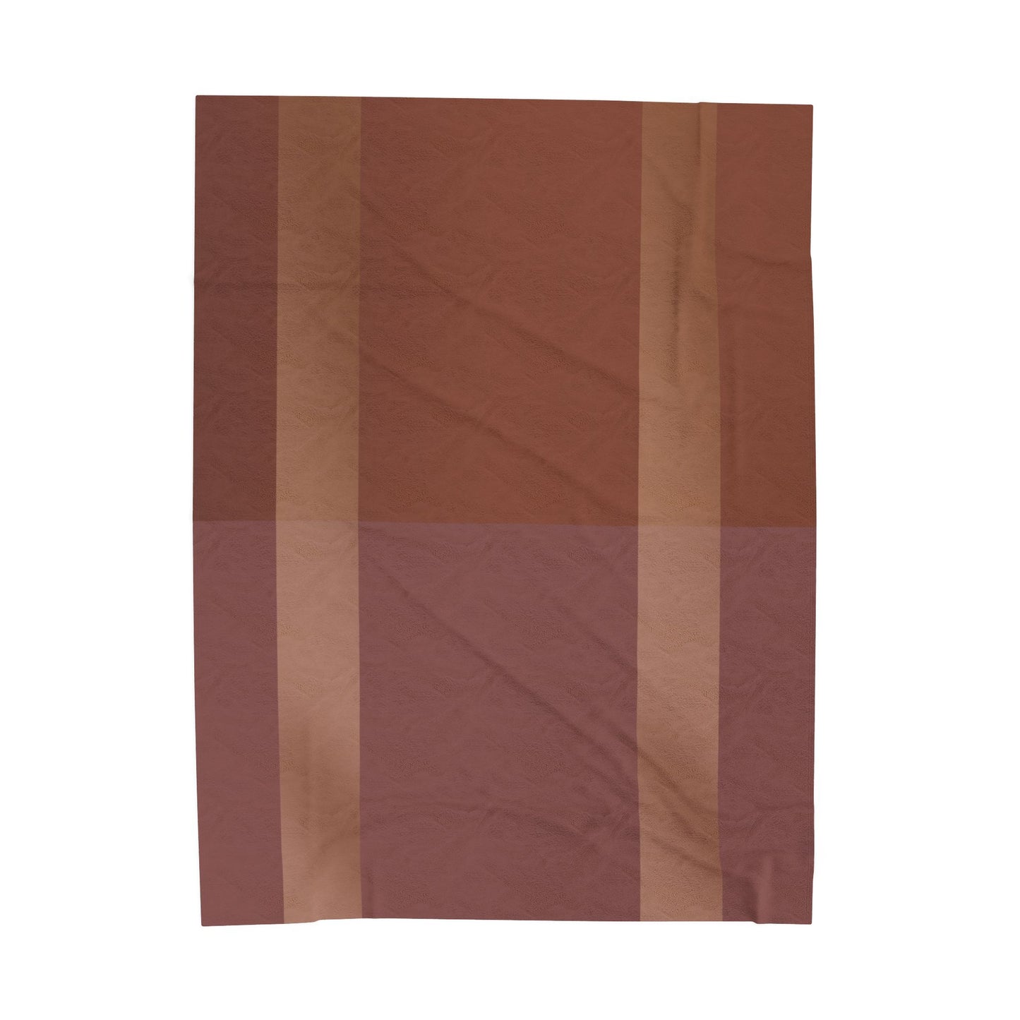 Down to Earth Tone Velveteen Plush Blanket