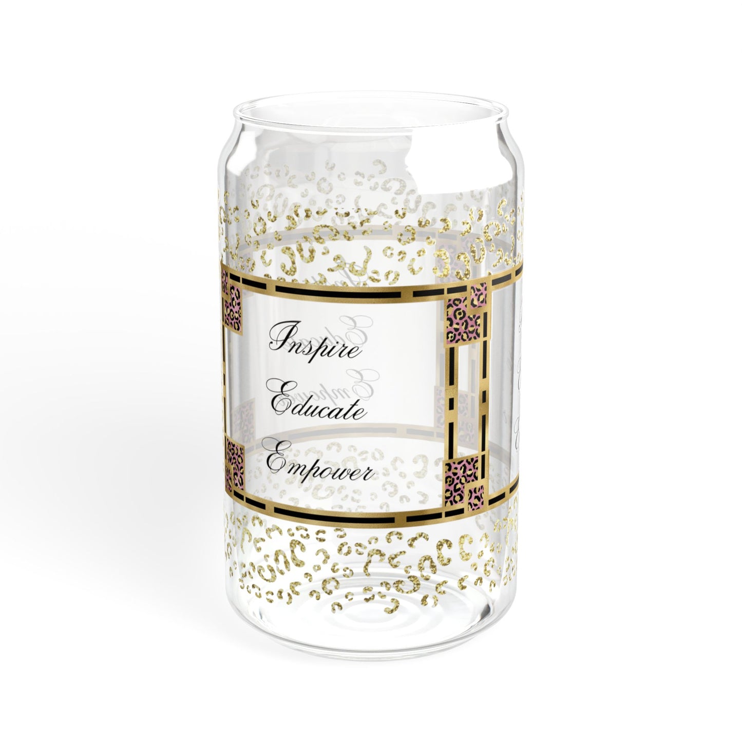 Inspire & Educate Sipper Glass, 16oz
