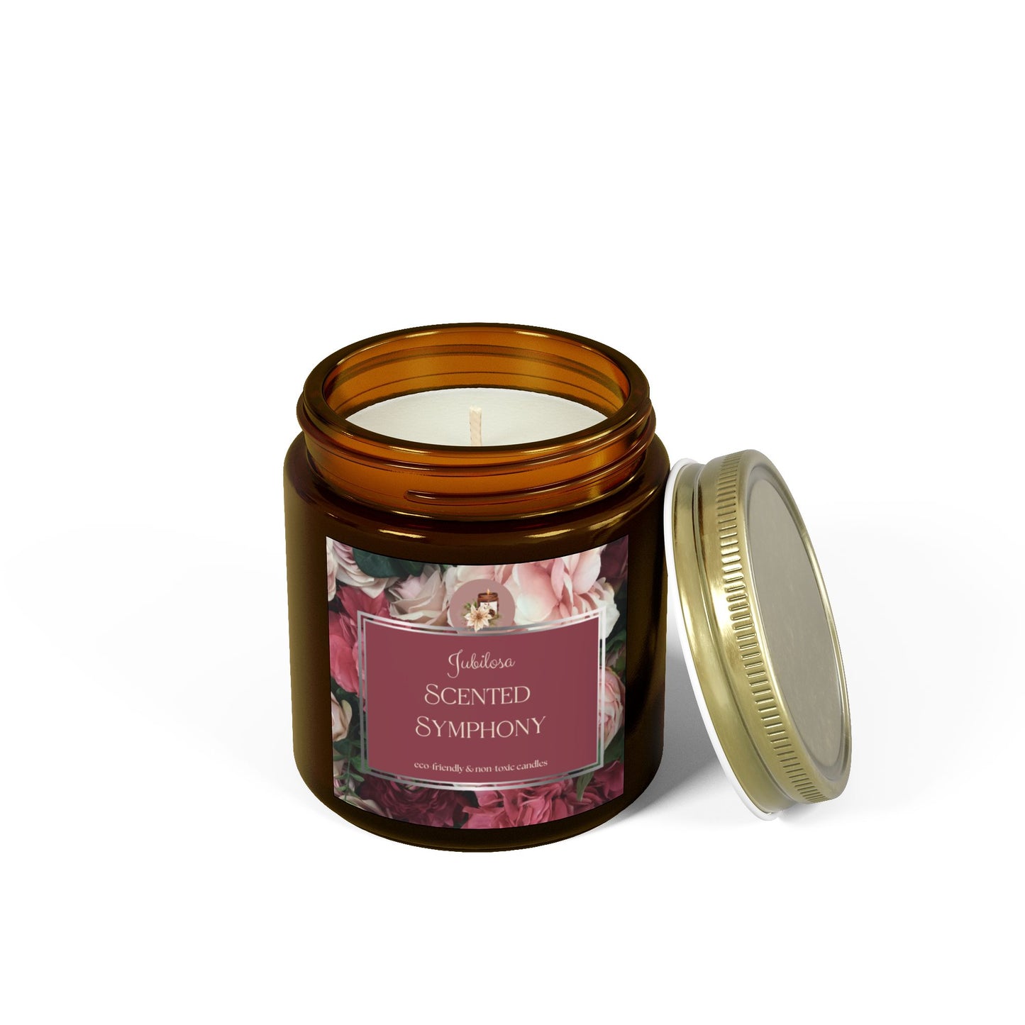 Scented Symphony Coconut Apricot Candle Collection (4oz, 9oz)