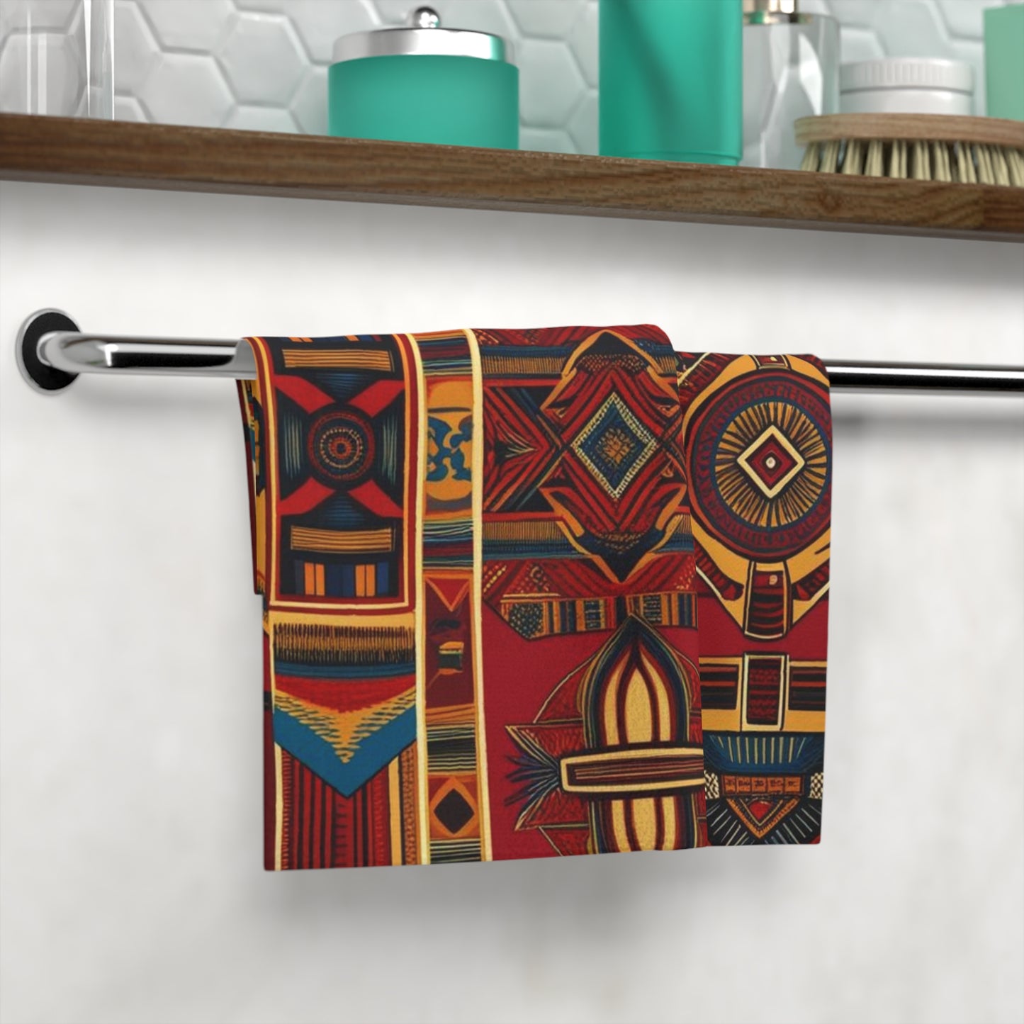 African Canvas 1 Face Towel
