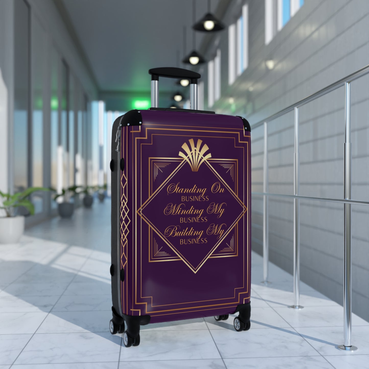 Business 2 (Purple) Suitcase