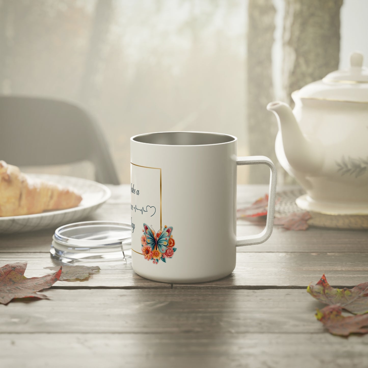 Nurses Make a Difference 2 Insulated Coffee Mug, 10oz