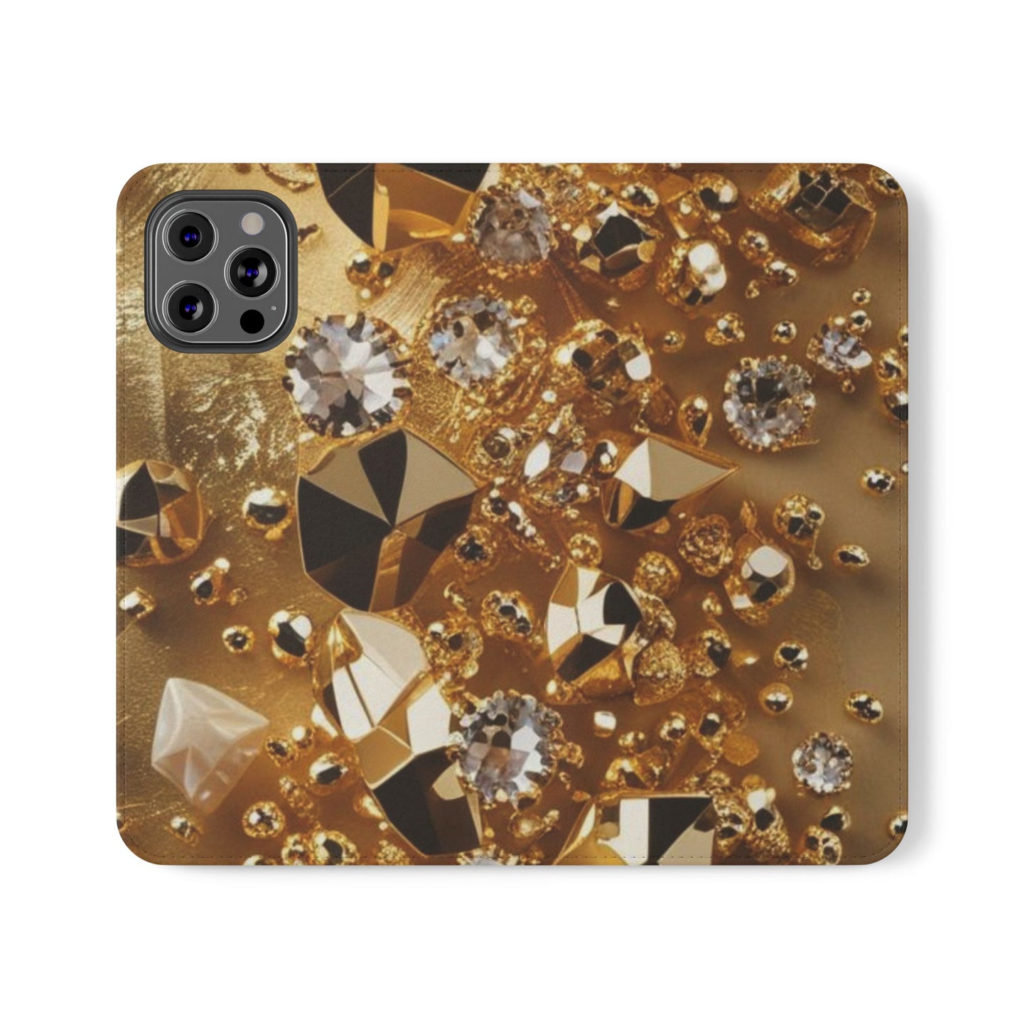 Golden Rush Flip Cases