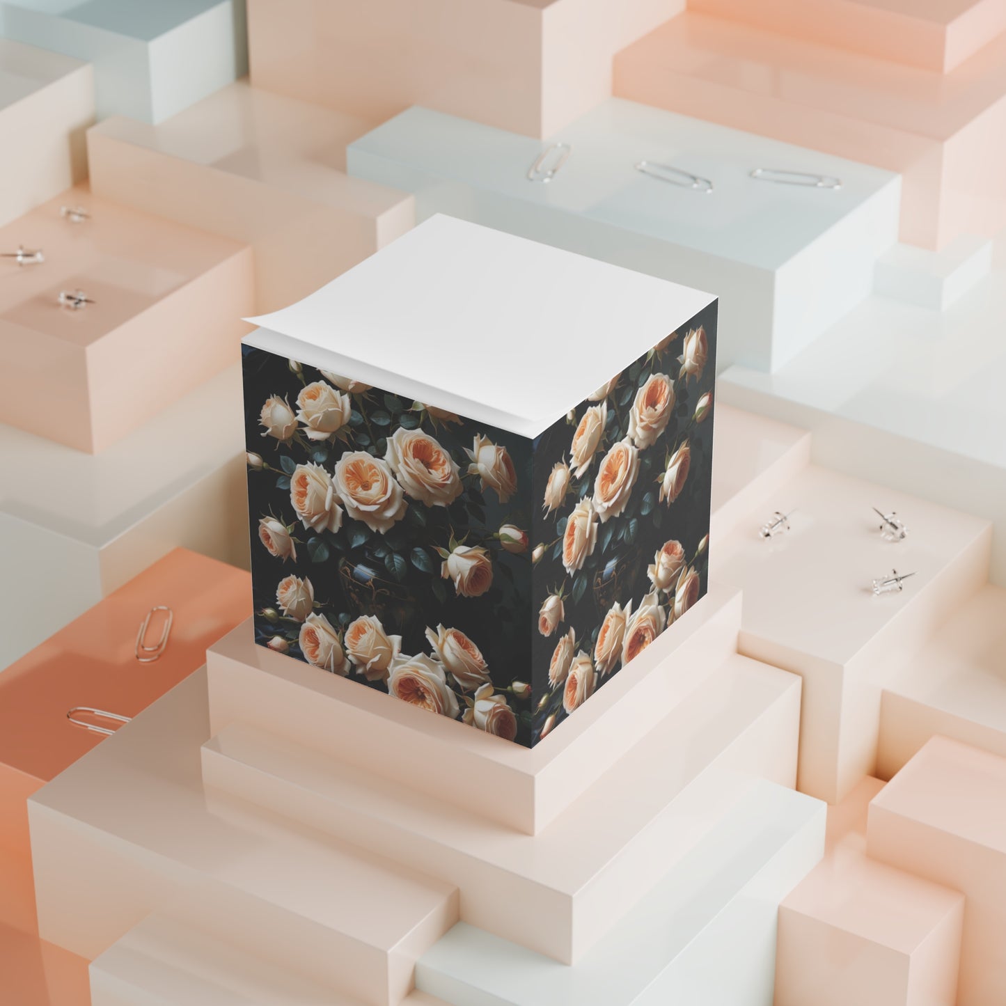 Evening Bloom Note Cube