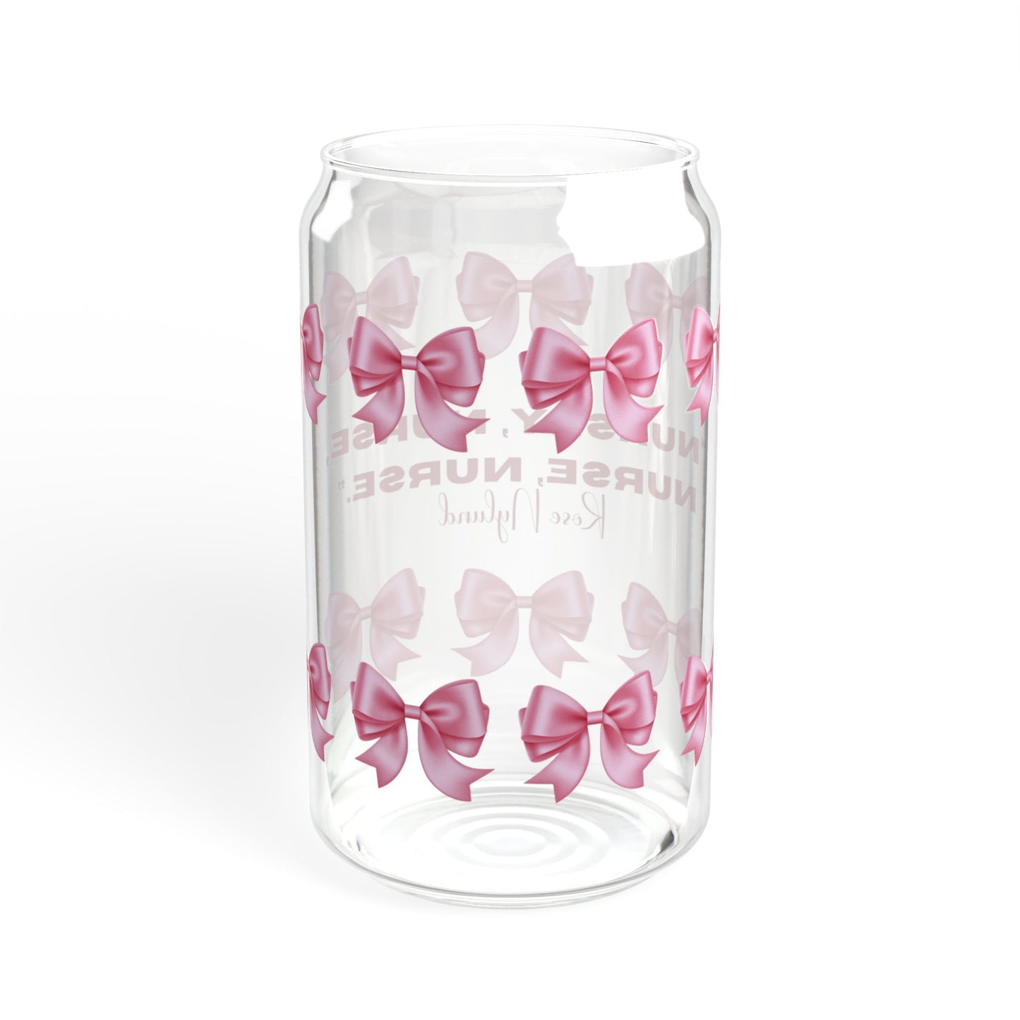 Nursey Nurse Sipper Glass, 16oz
