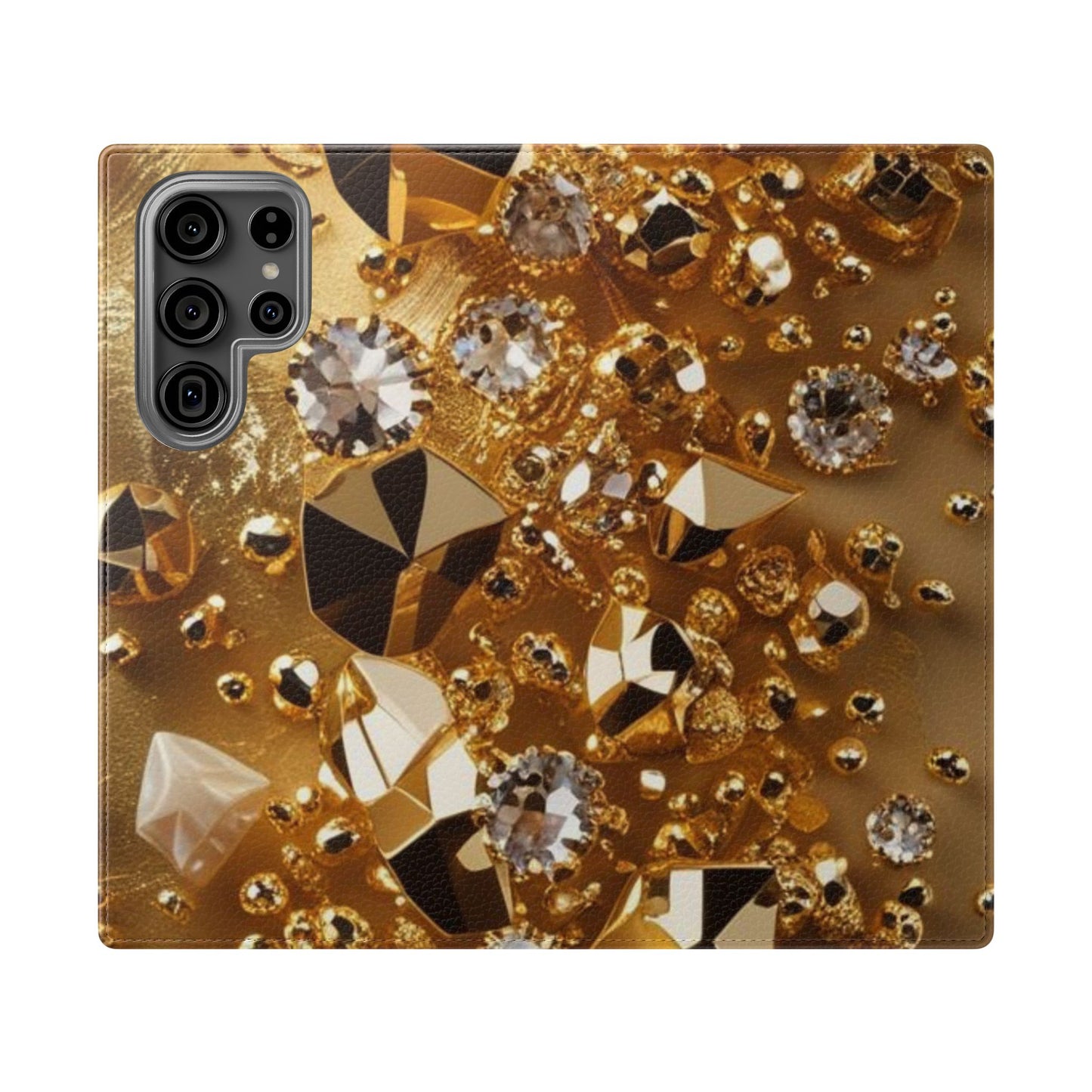 Golden Rush Flip Cases