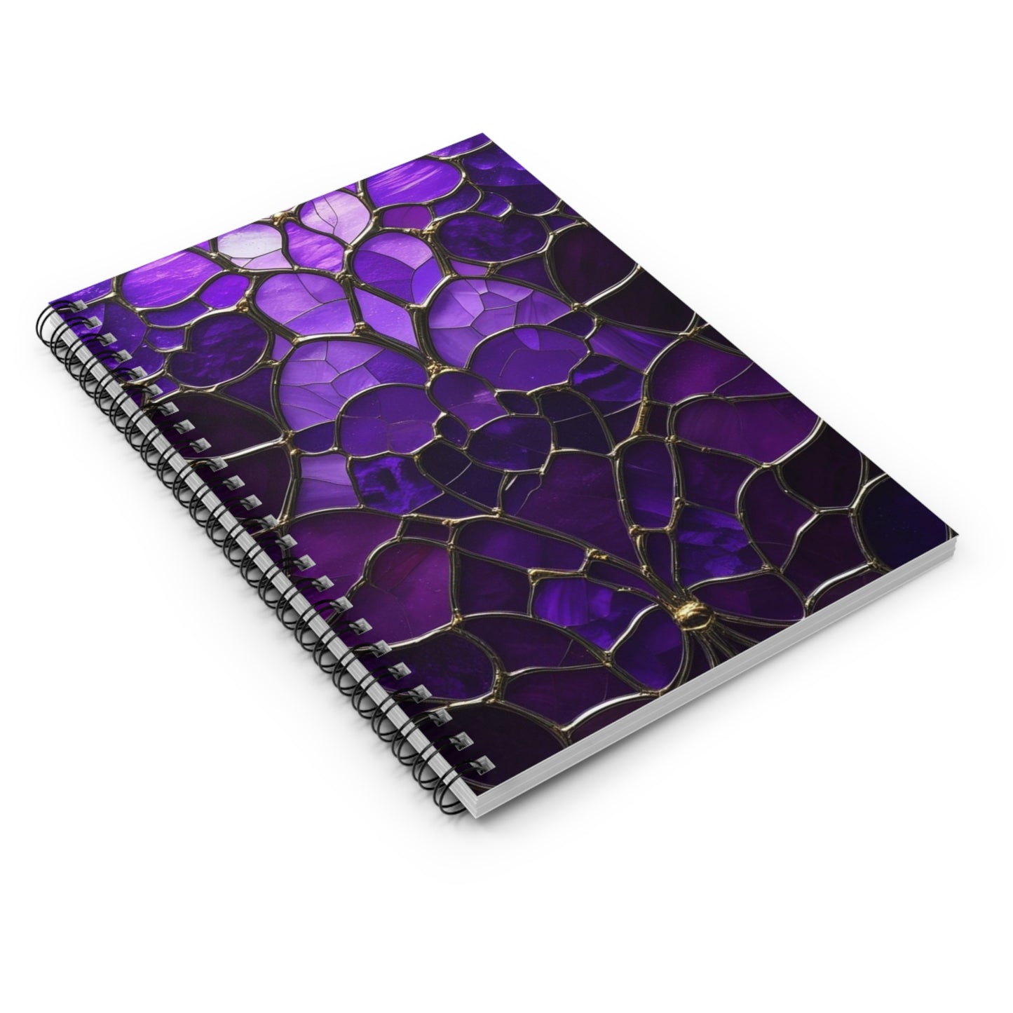 Violet Royale Spiral Notebook - Ruled Line