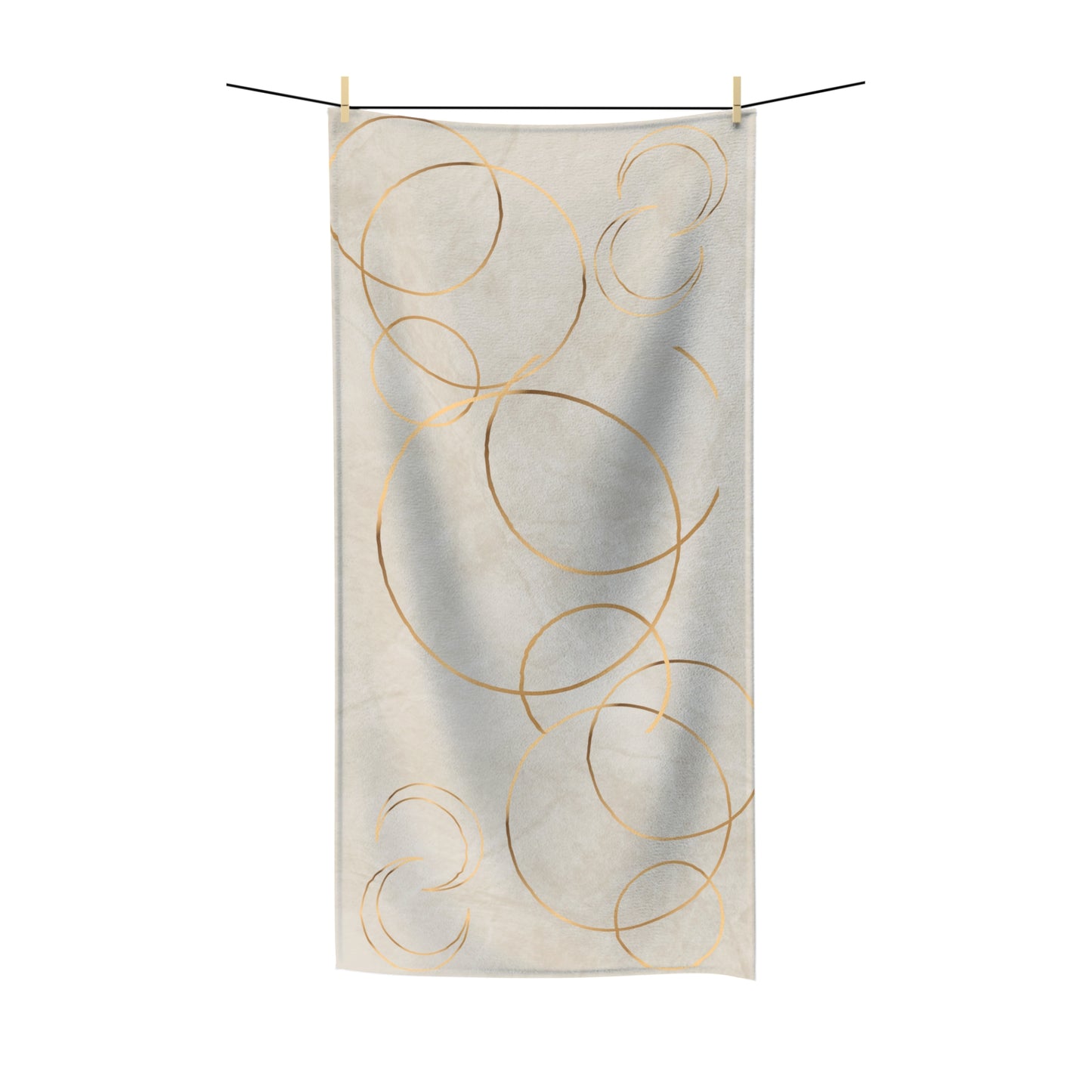 Golden Eclipse Polycotton Towel