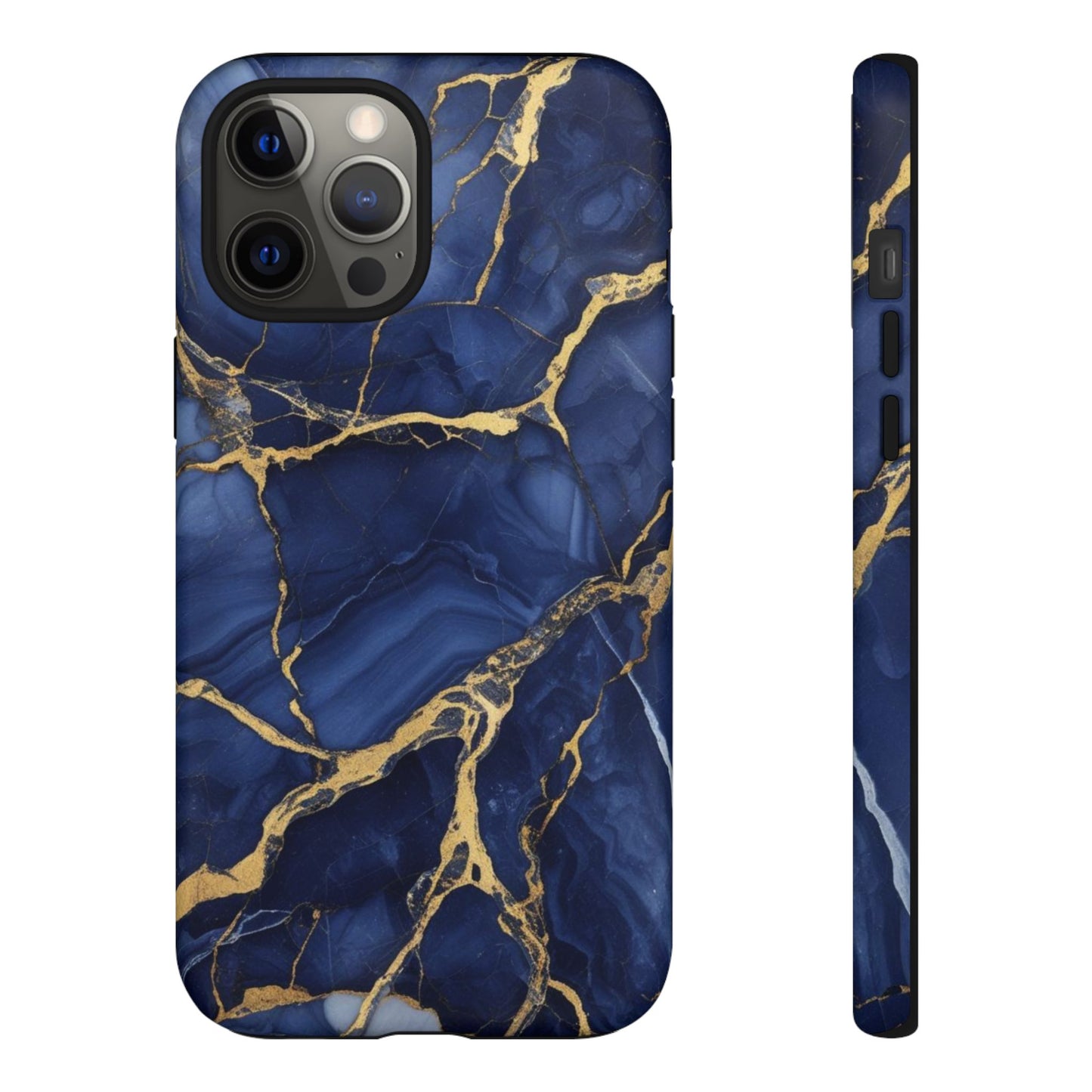Indigo Marble Tough Cases