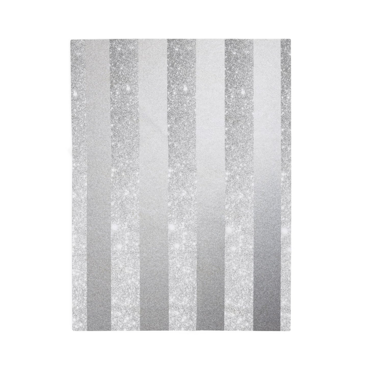 Stardust Gray Velveteen Plush Blanket