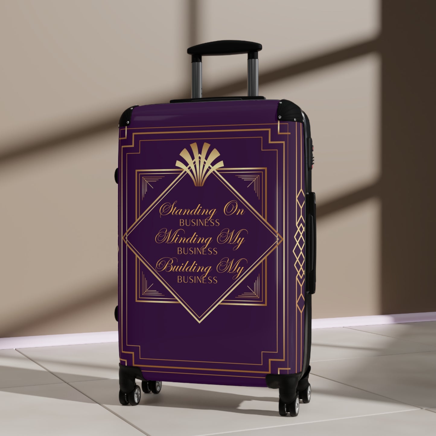 Business 2 (Purple) Suitcase