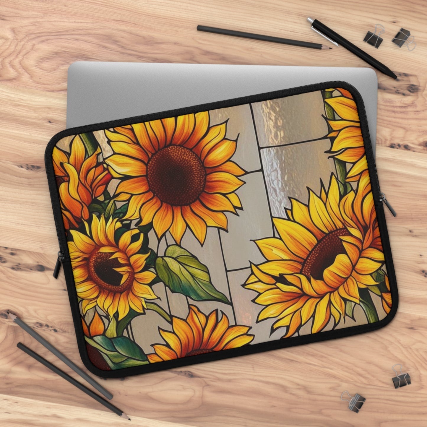Rustic Sunflower Laptop Sleeve