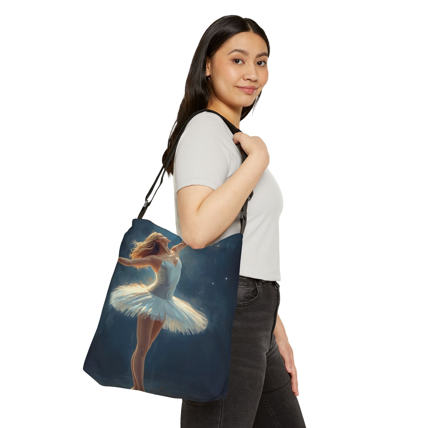 Dancing in the Stars 3 Adjustable Tote Bag (AOP)