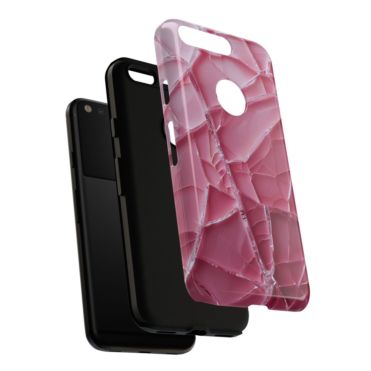 Crack'd (Pink) Tough Cases
