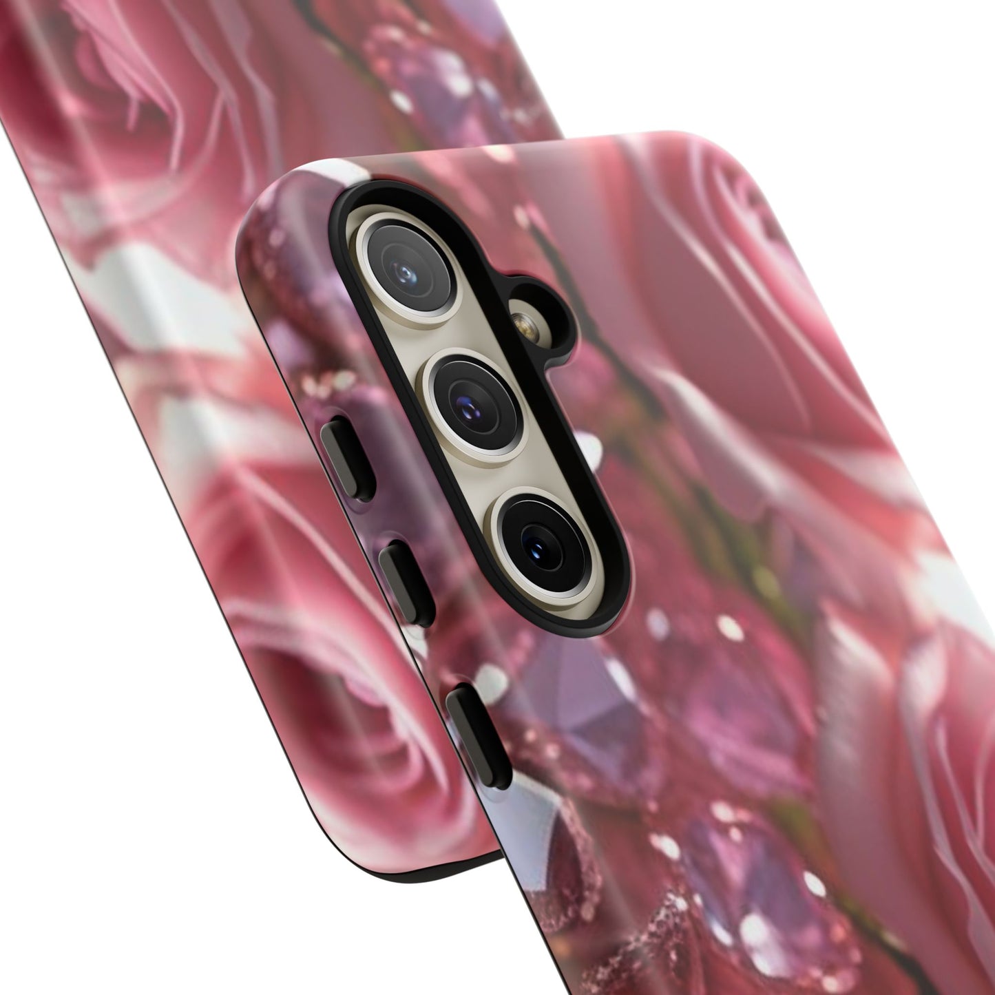 Pink Diamonds & Petals Tough Cases