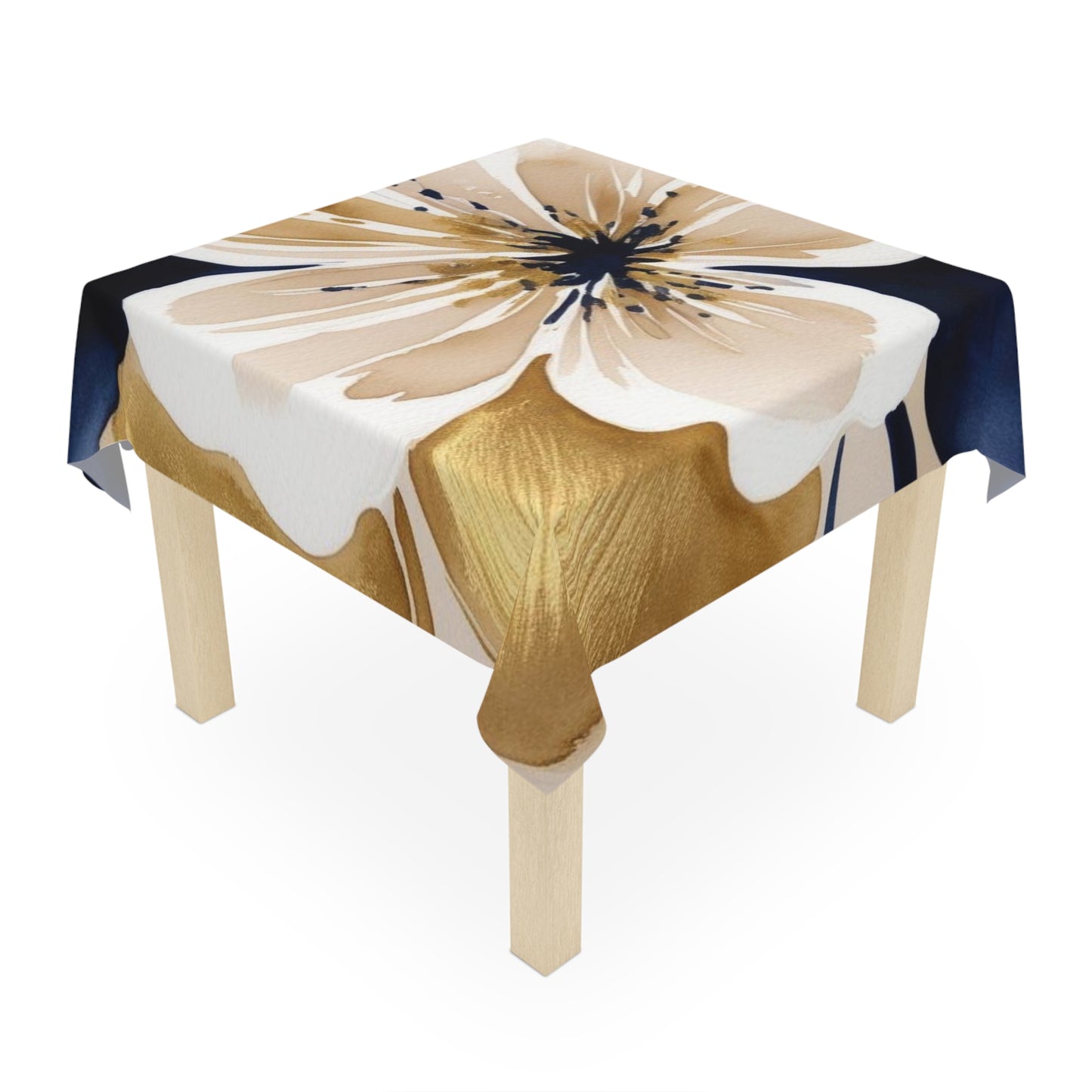 Abstract Floral Tablecloth