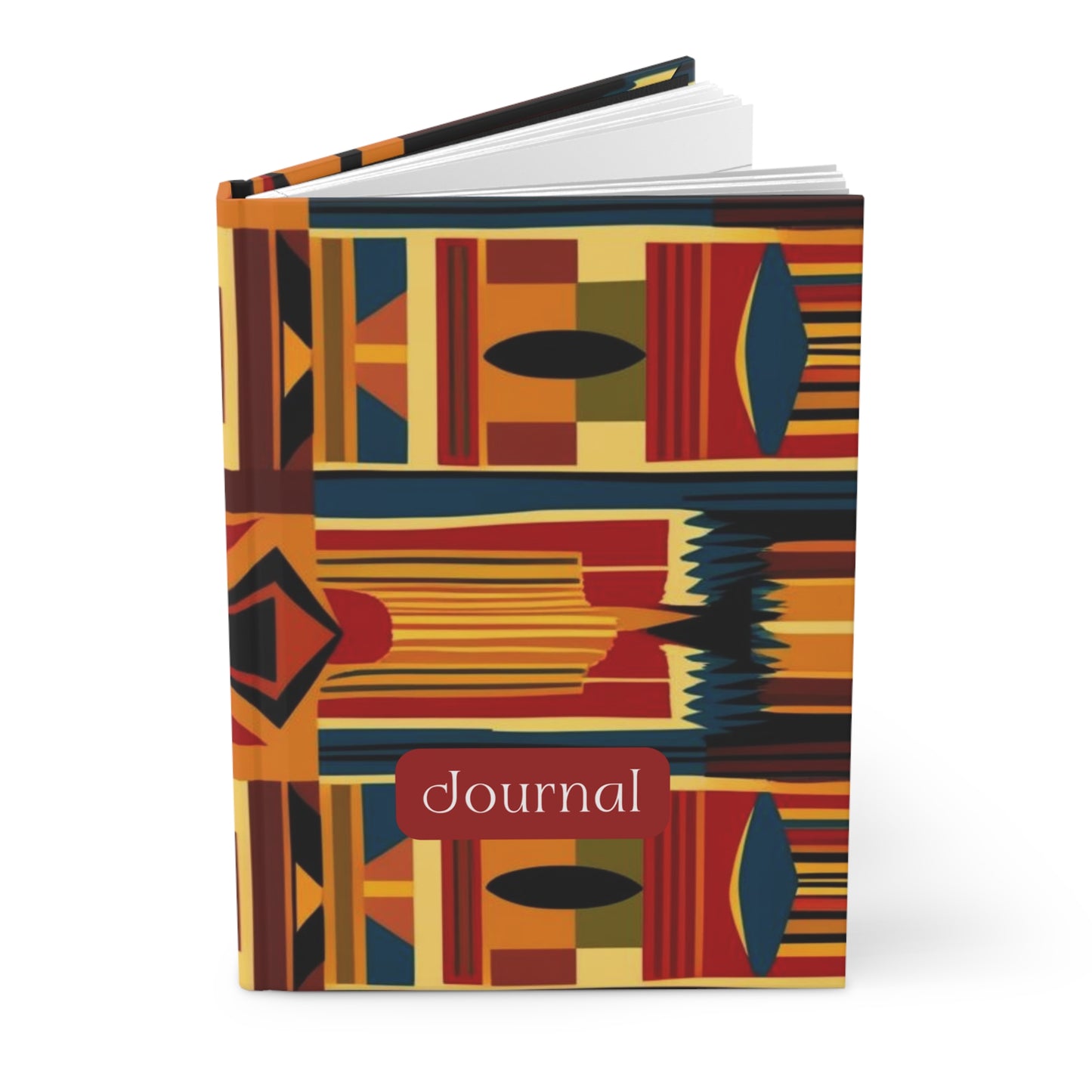 African Canvas 2 Hardcover Journal Matte
