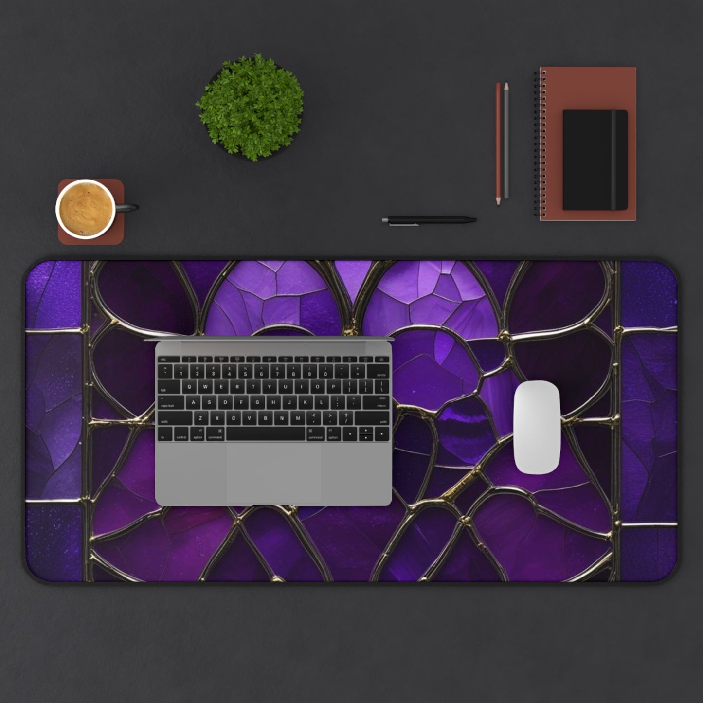 Violet Royale Desk Mat