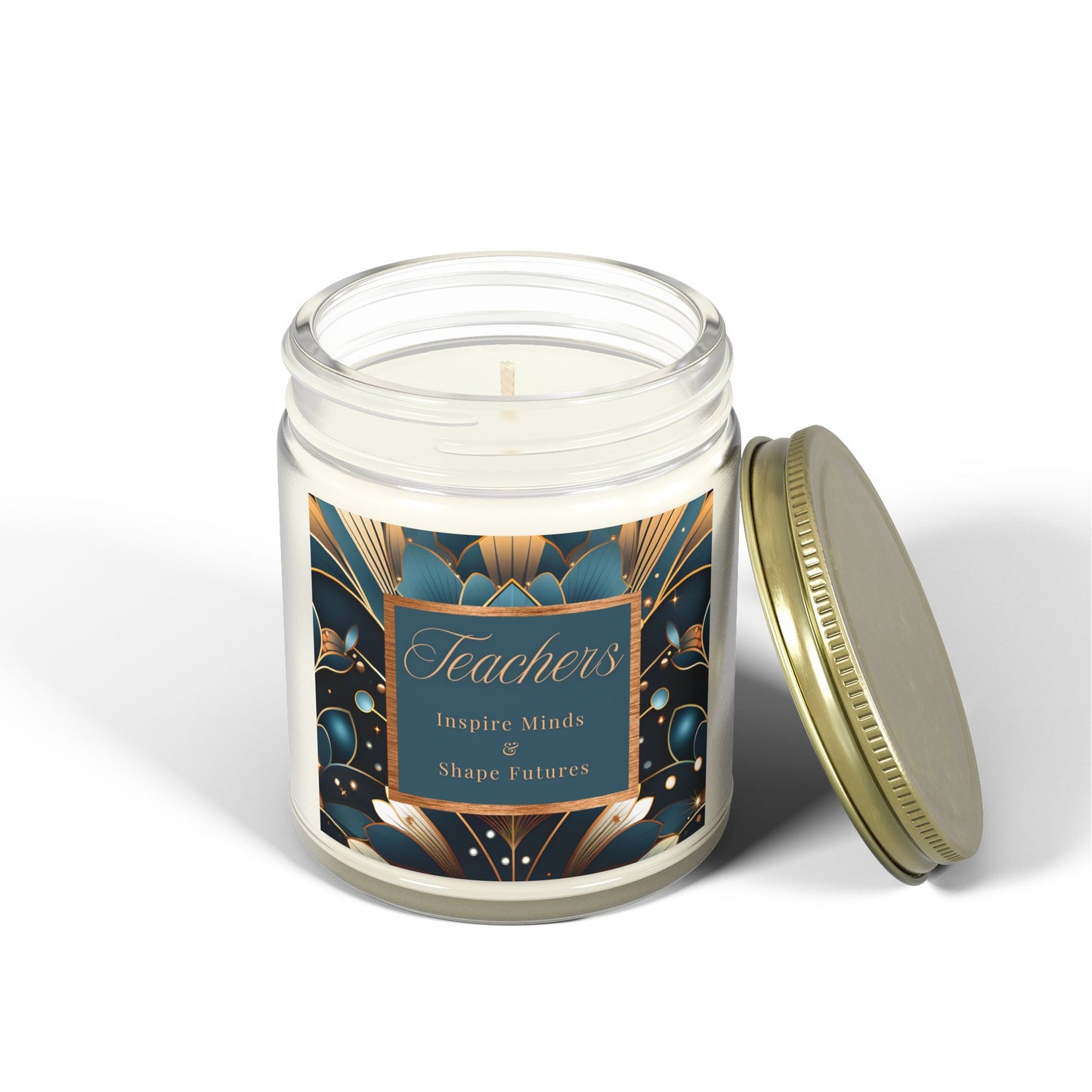 Teachers Scented Candles, Coconut Apricot Wax (4oz, 9oz)