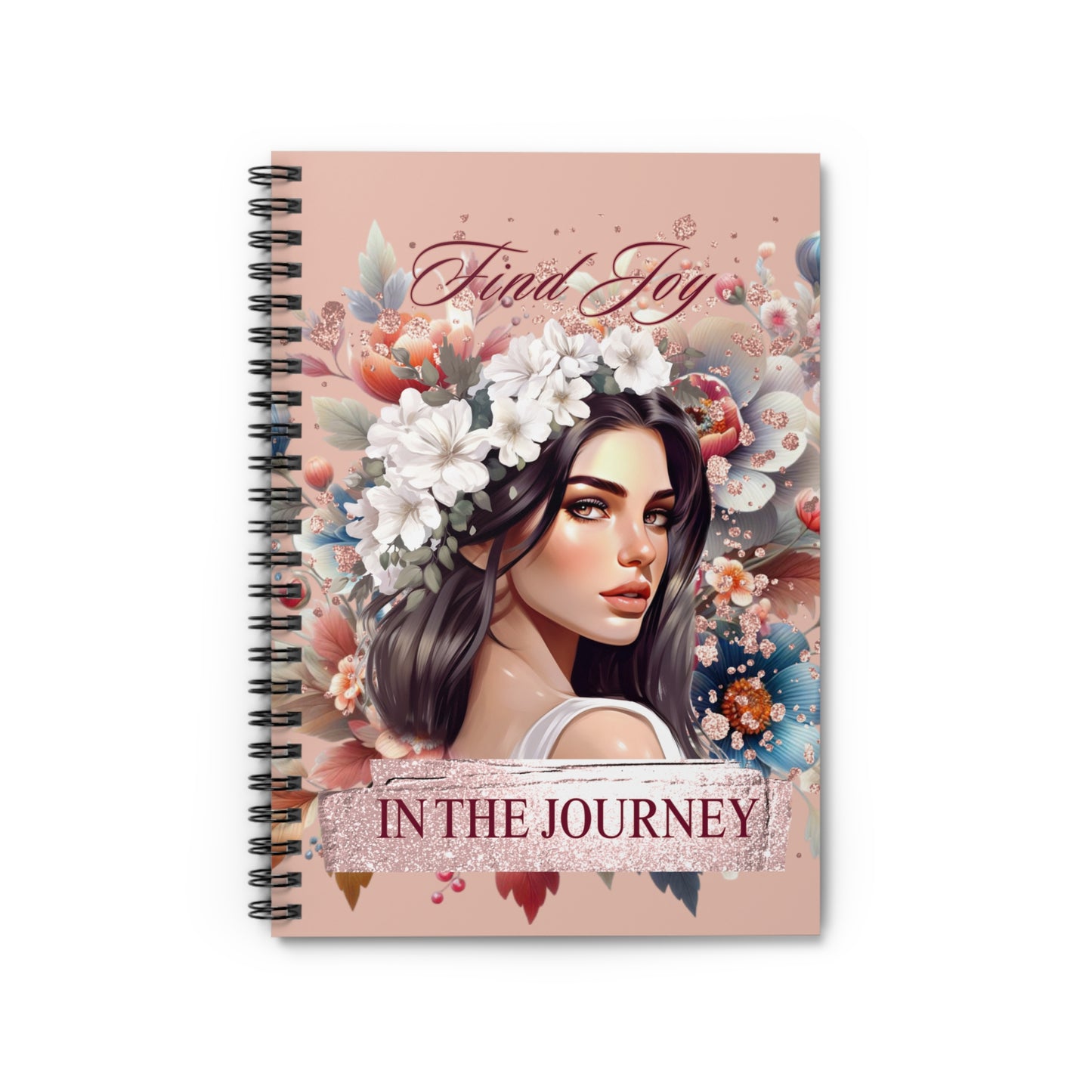 Find Joy 3 Spiral Notebook - Ruled Line