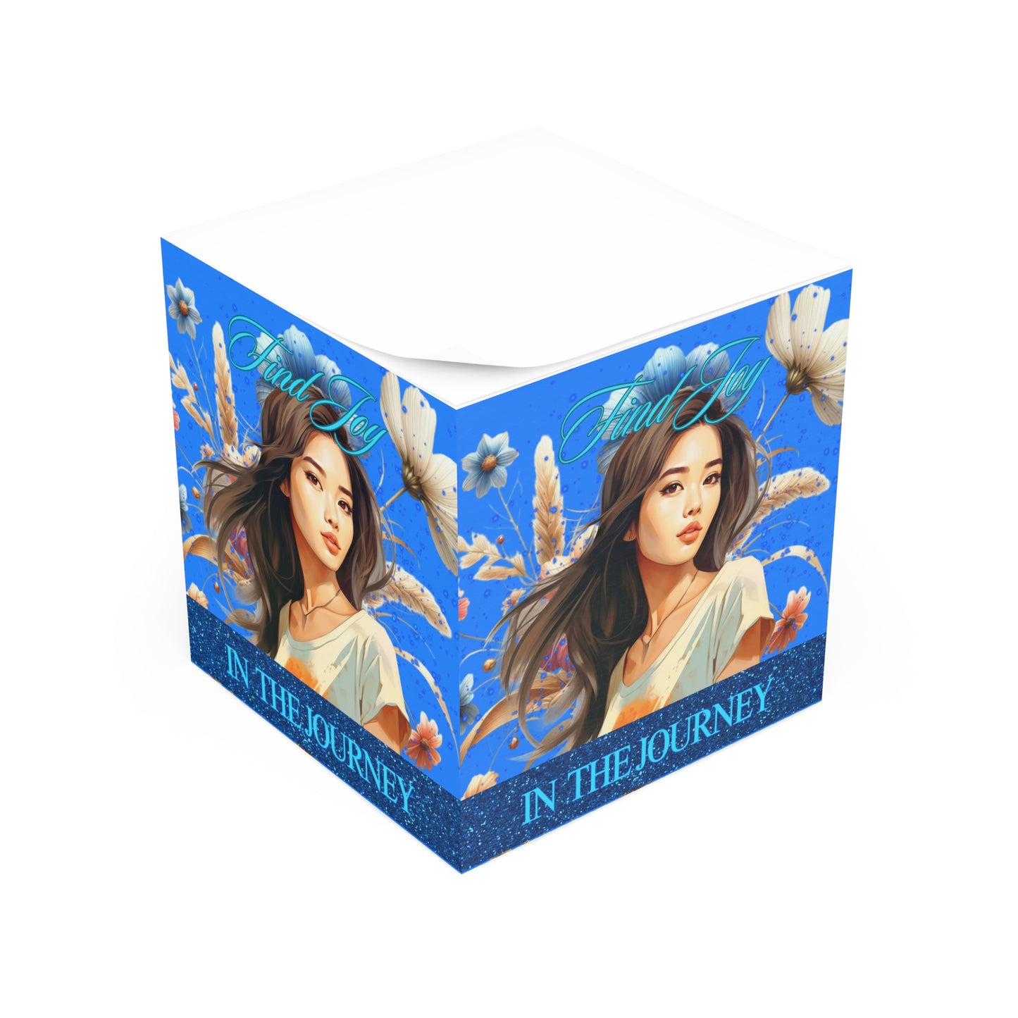 Find Joy 4 Note Cube