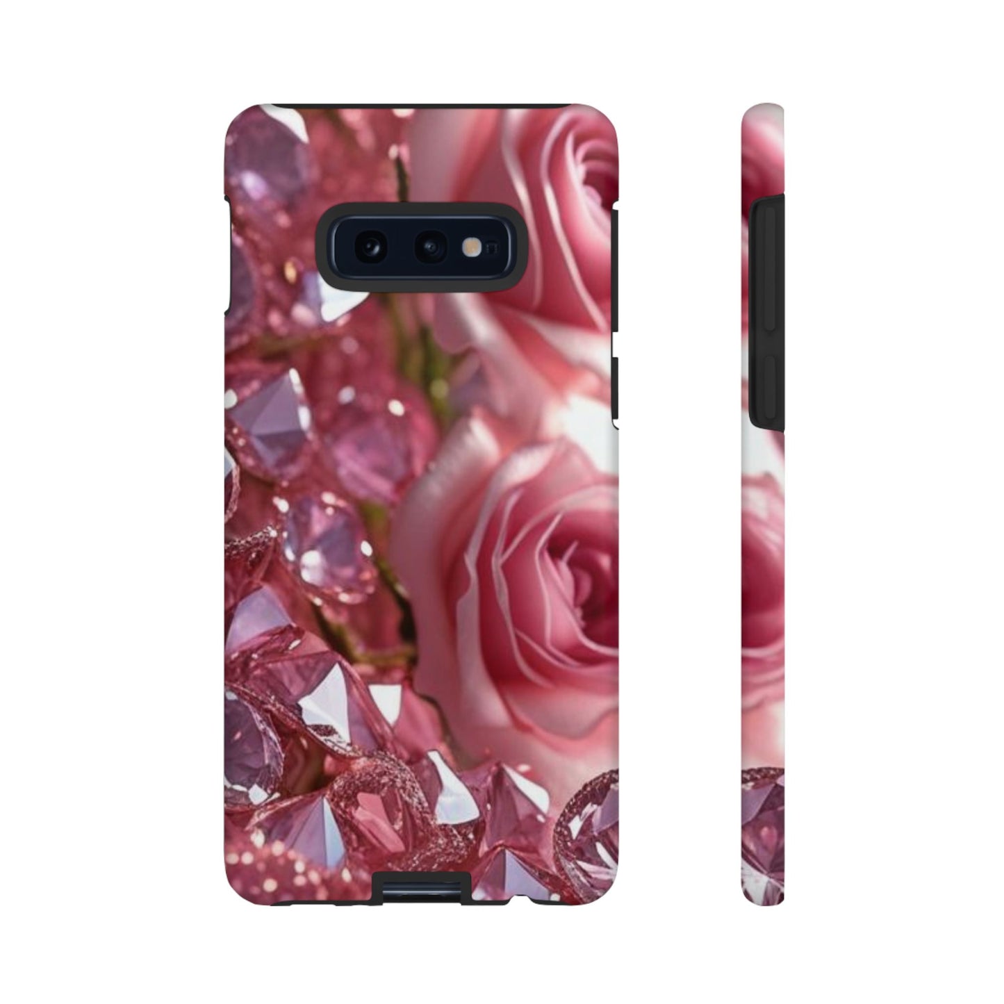 Pink Diamonds & Petals Tough Cases