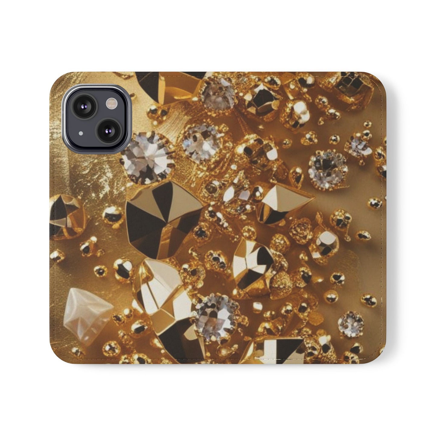 Golden Rush Flip Cases