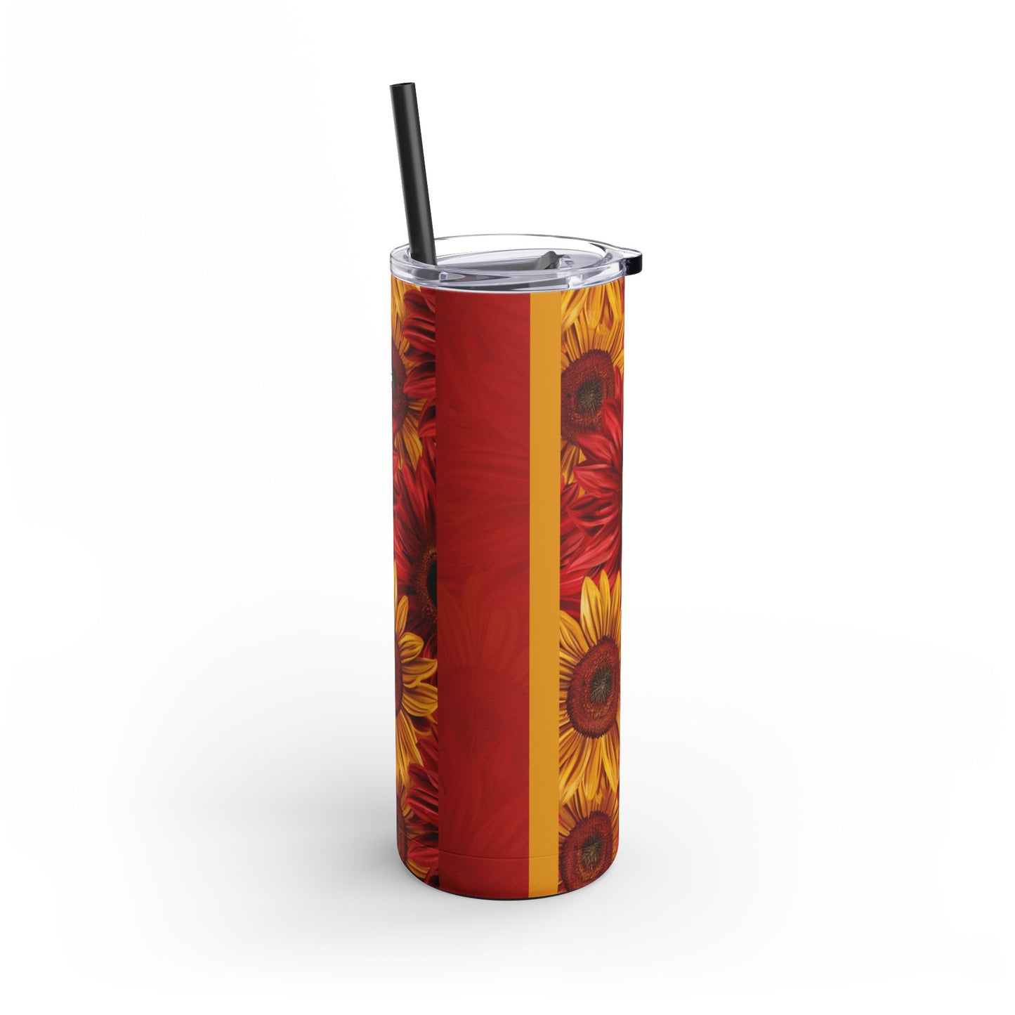 Crimson Gold Maars Maker Skinny Matte Tumbler, 20oz