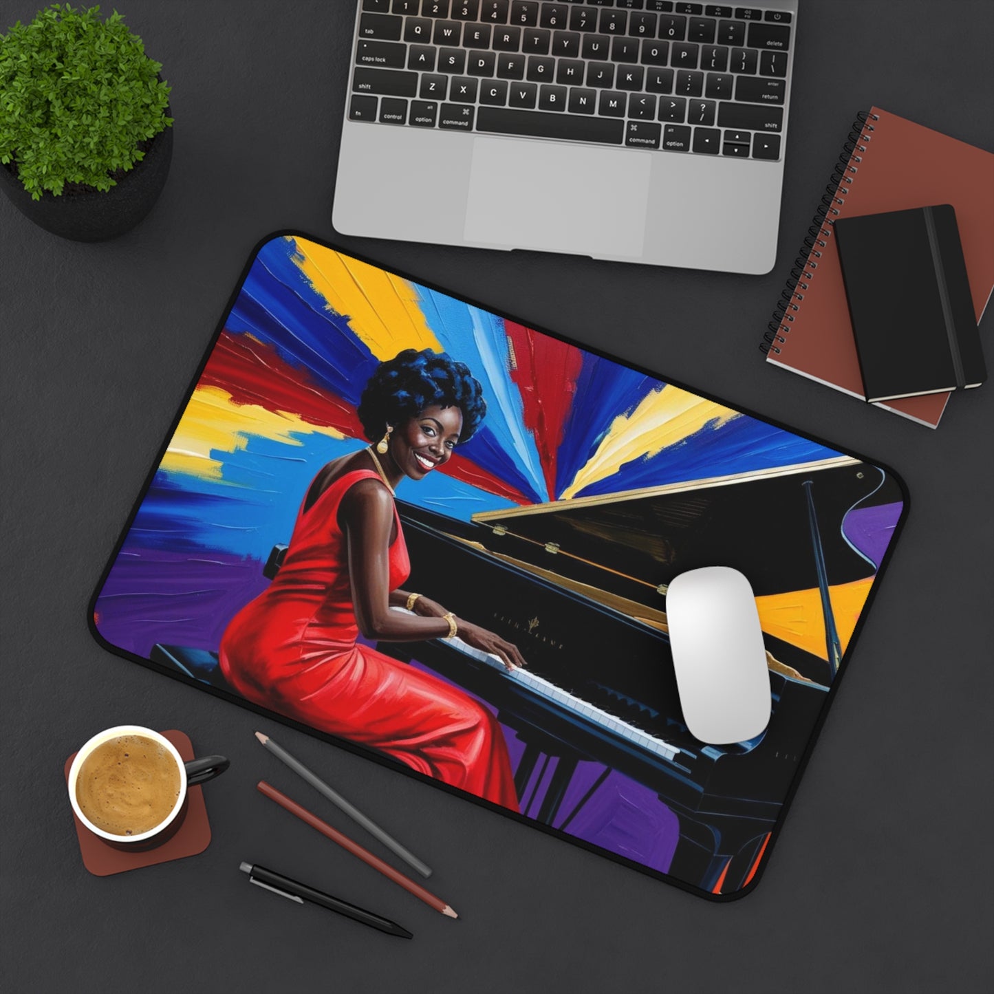 Jazz Serenade Desk Mat