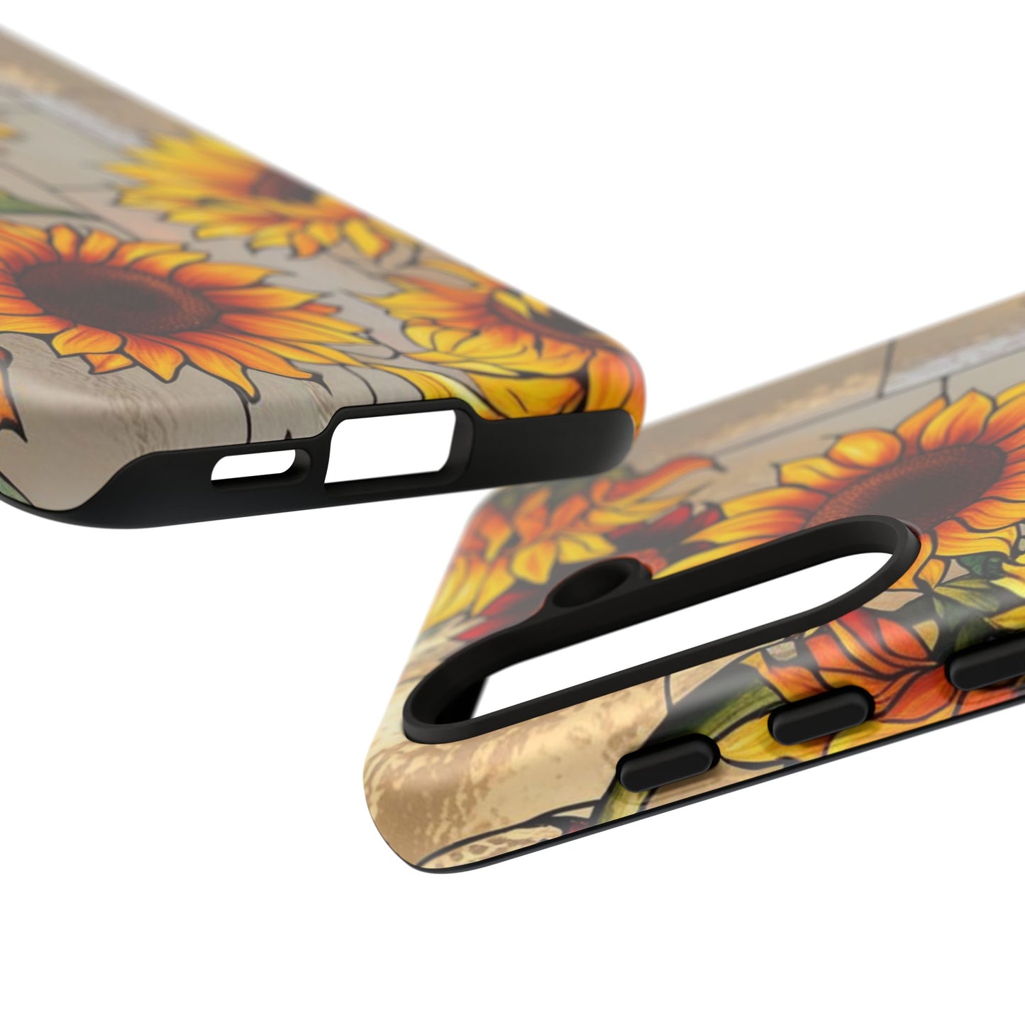 Rustic Sunflower Tough Cases