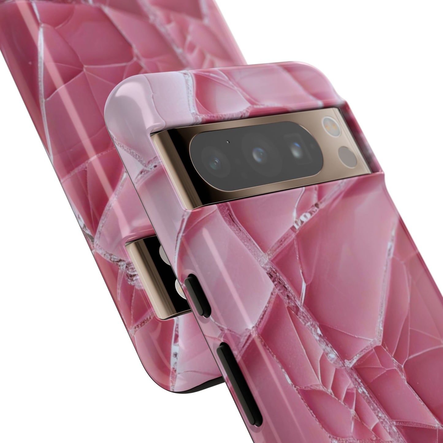 Crack'd (Pink) Tough Cases